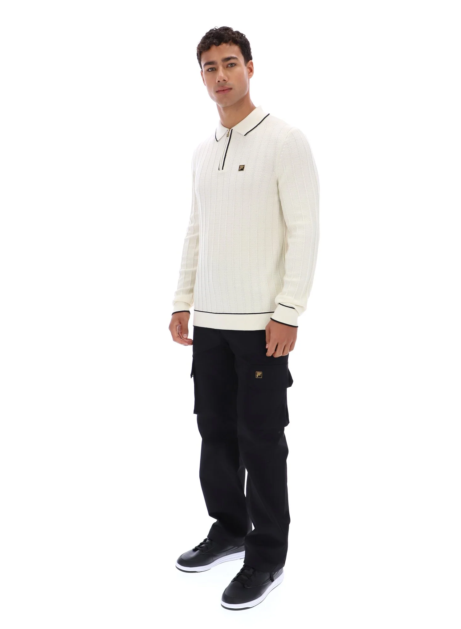 Tofu Sully Long Sleeve Polo Shirt - Image 5