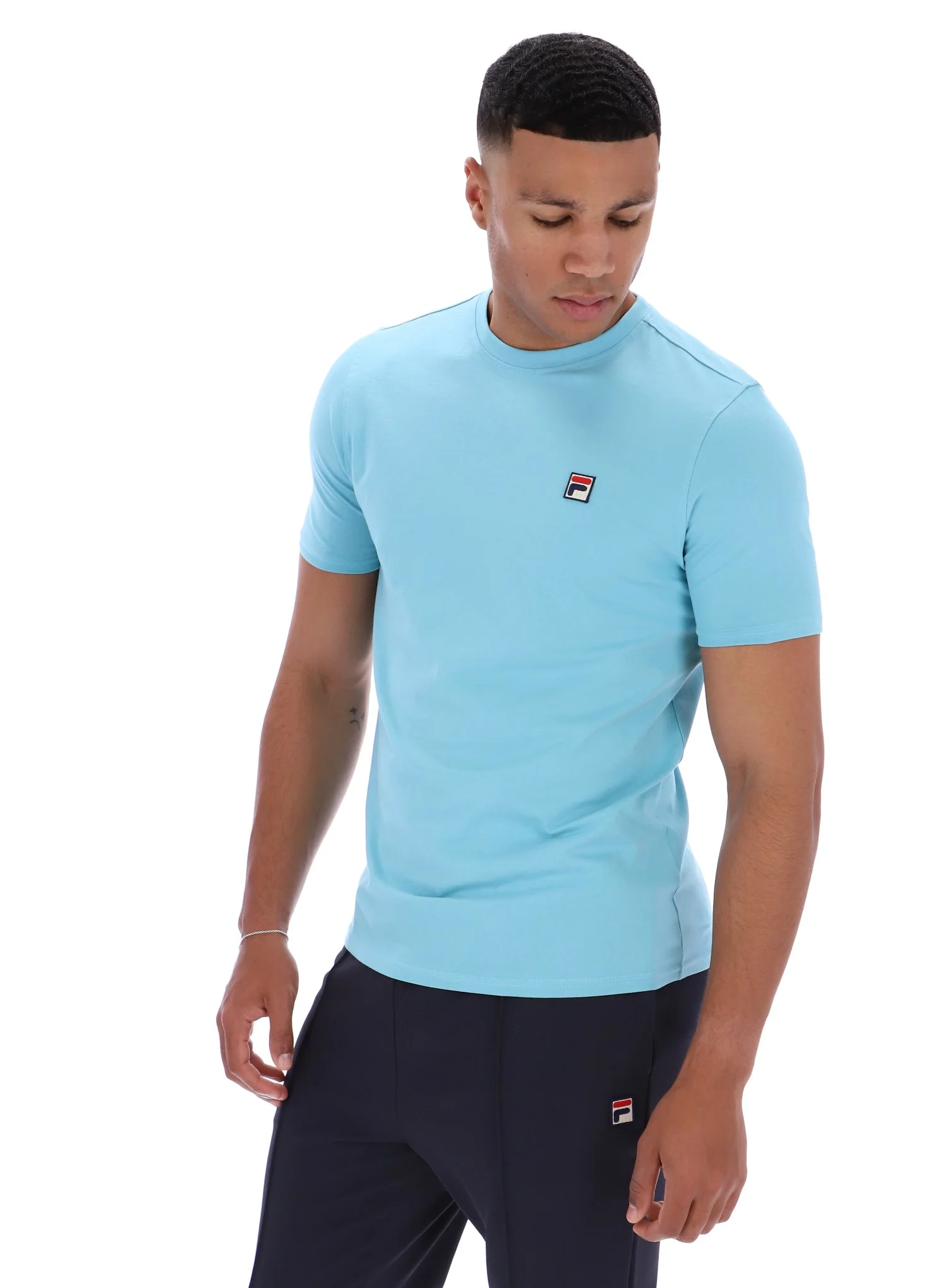Milky Blue Sunny Essential T-Shirt - Image 2