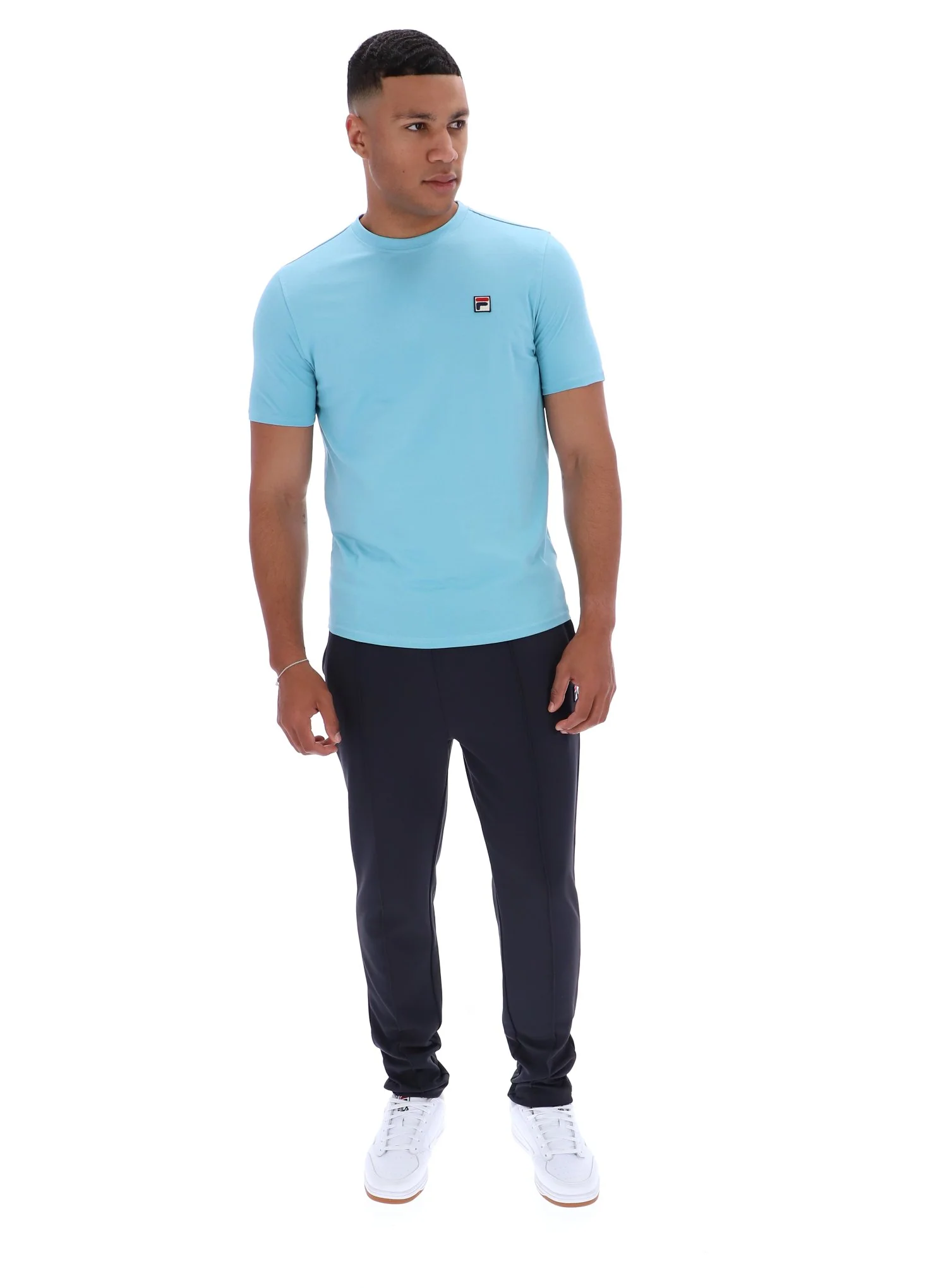 Milky Blue Sunny Essential T-Shirt - Image 3