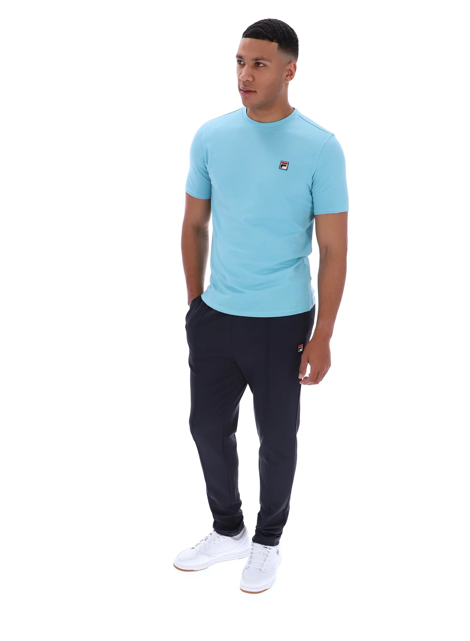 Milky Blue Sunny Essential T-Shirt - Image 4