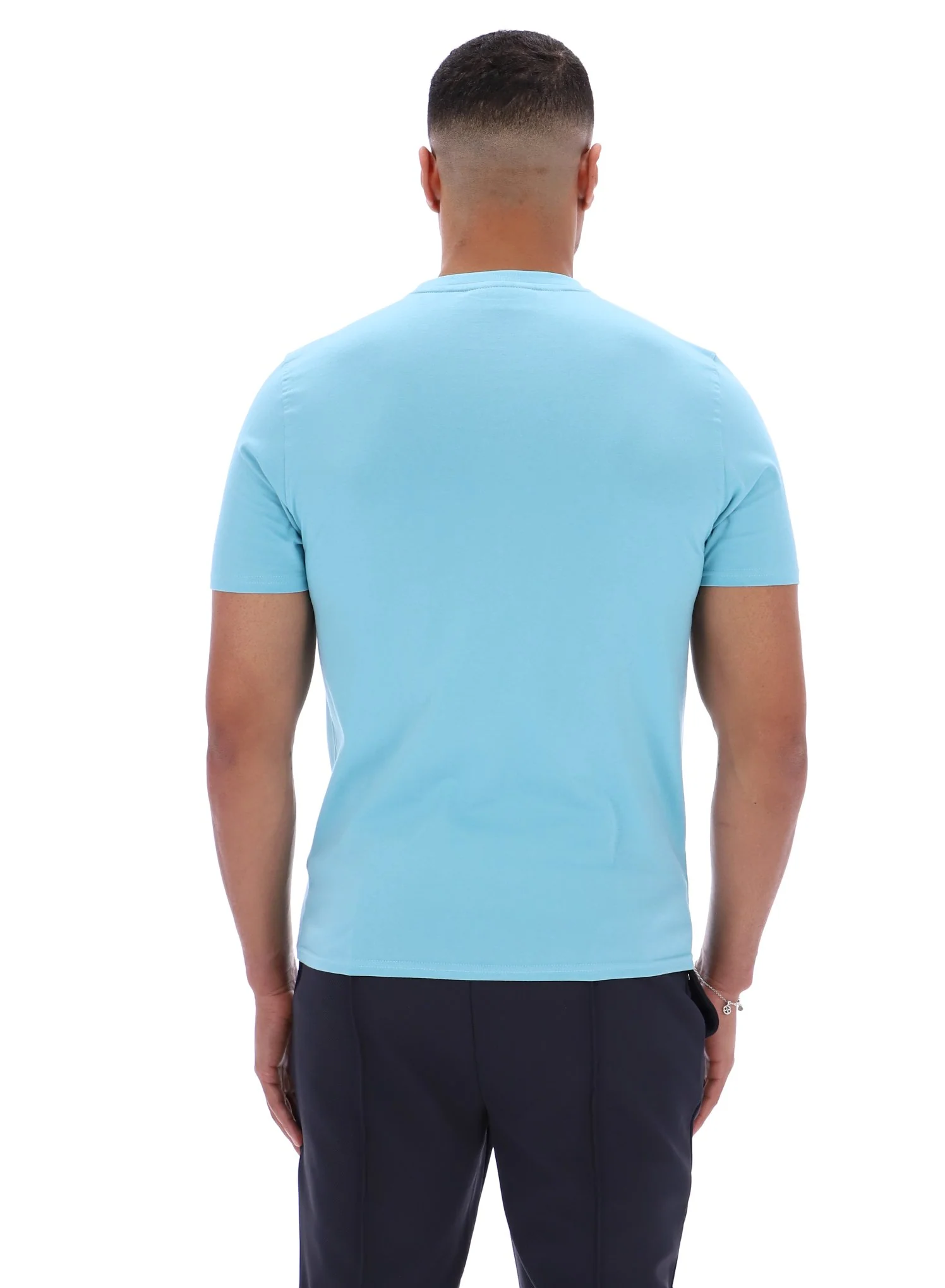 Milky Blue Sunny Essential T-Shirt - Image 7