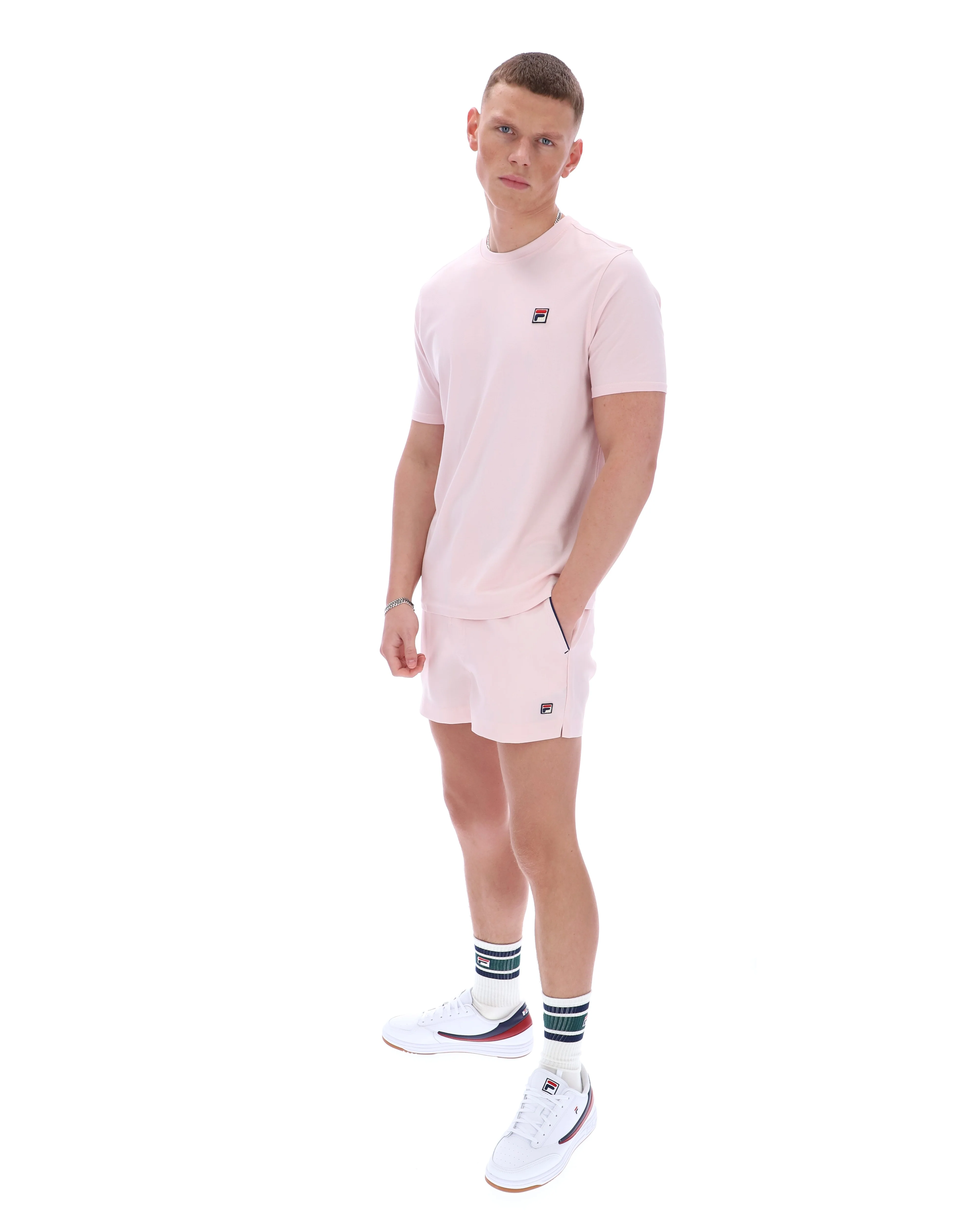 Pale Pink Sunny Essential T-Shirt - Image 3