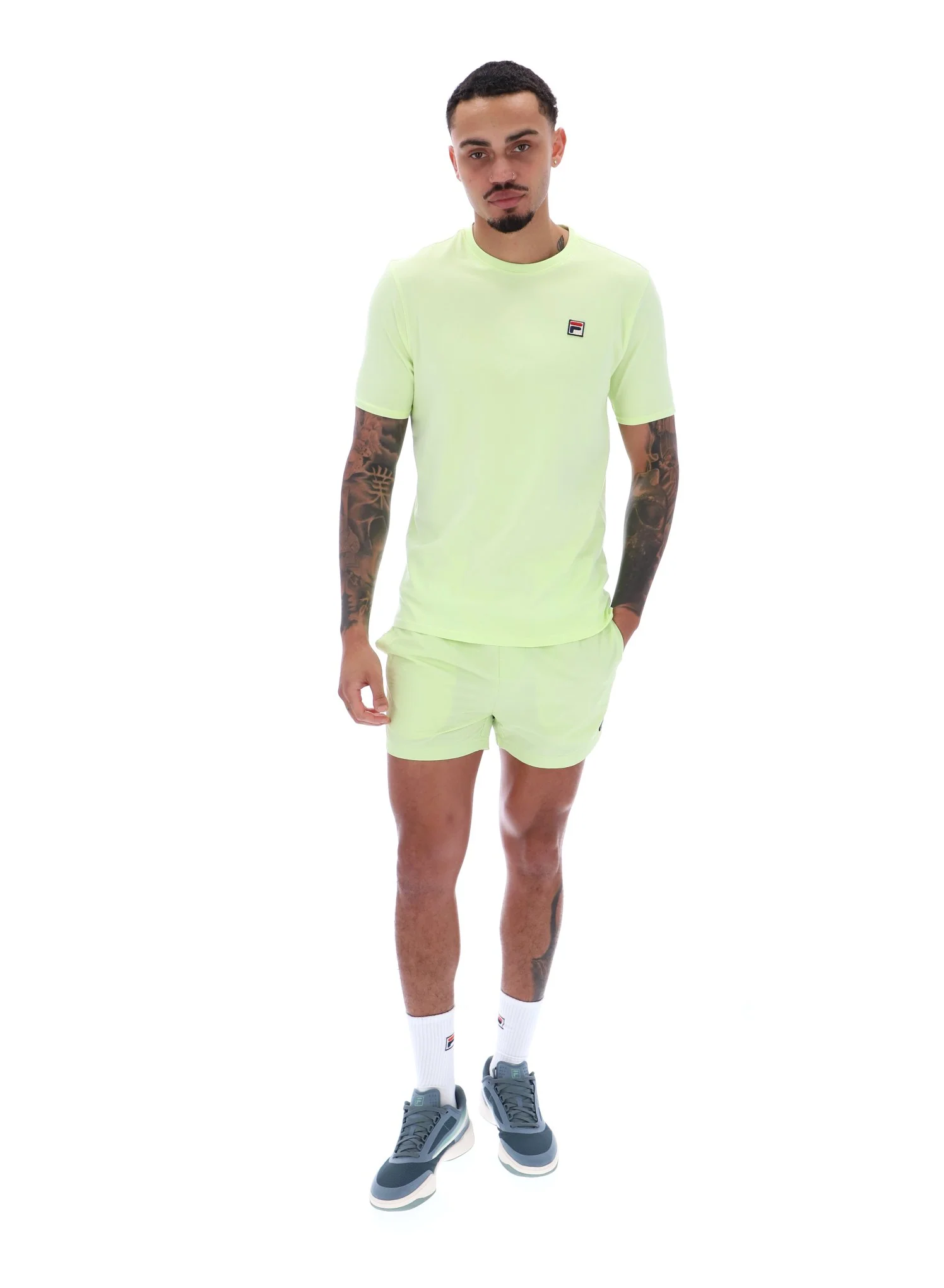 Shadow Lime Sunny Essential T-Shirt - Image 4