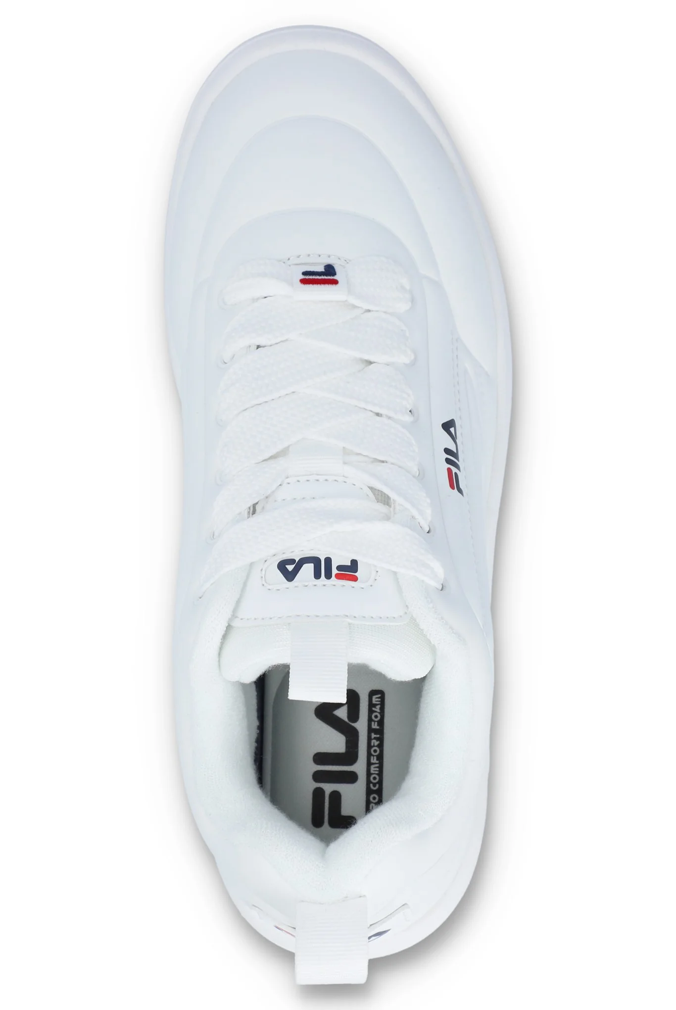 White Superbubble Fila Trainer - Image 6