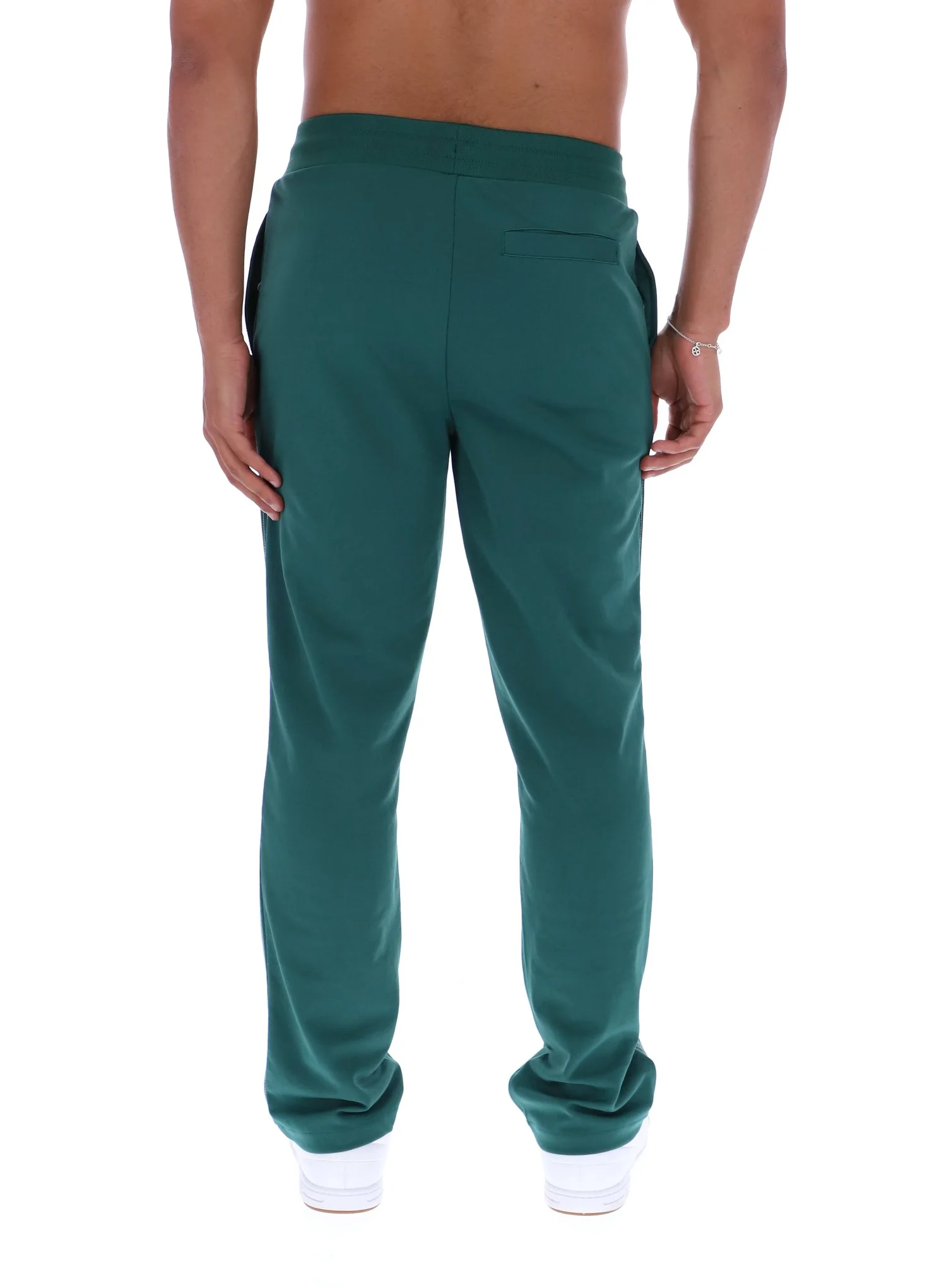 Rain Forest Tavis Contrast Stitch Straight Leg Jogger - Image 3