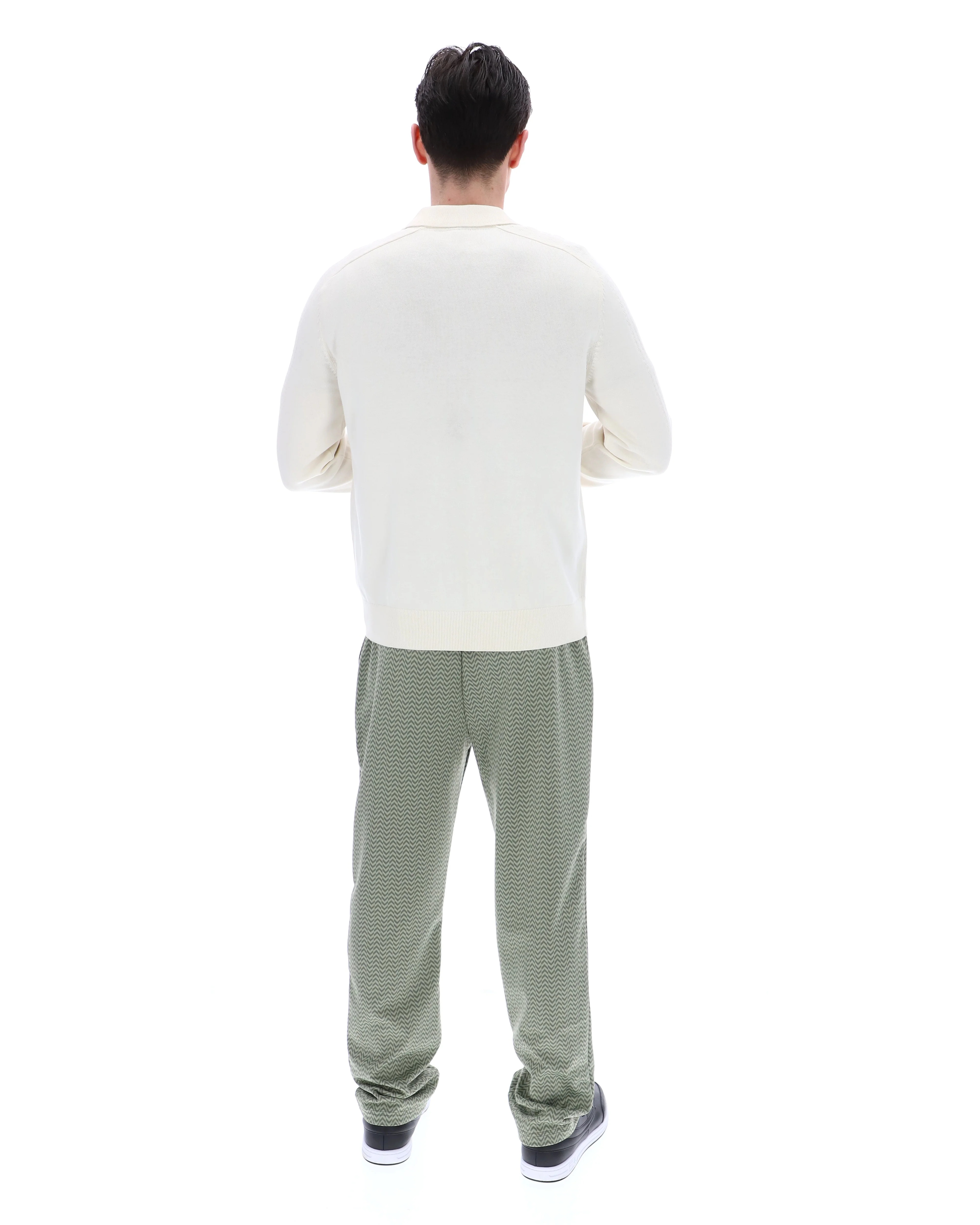 Coconut Milk Teddy Knitted Shirt - Image 7