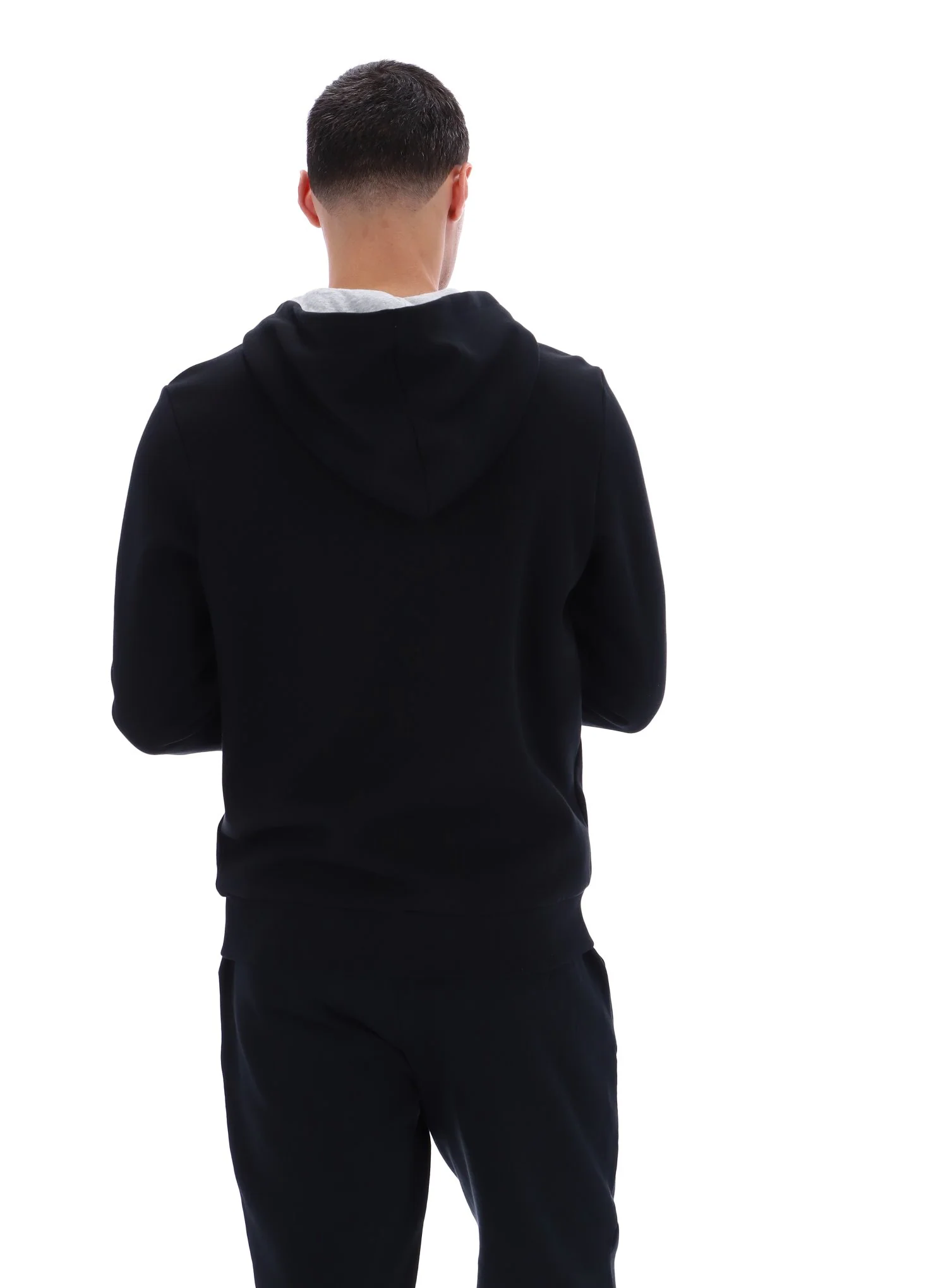 Black Tenconi Zip Up Hoodie - Image 7