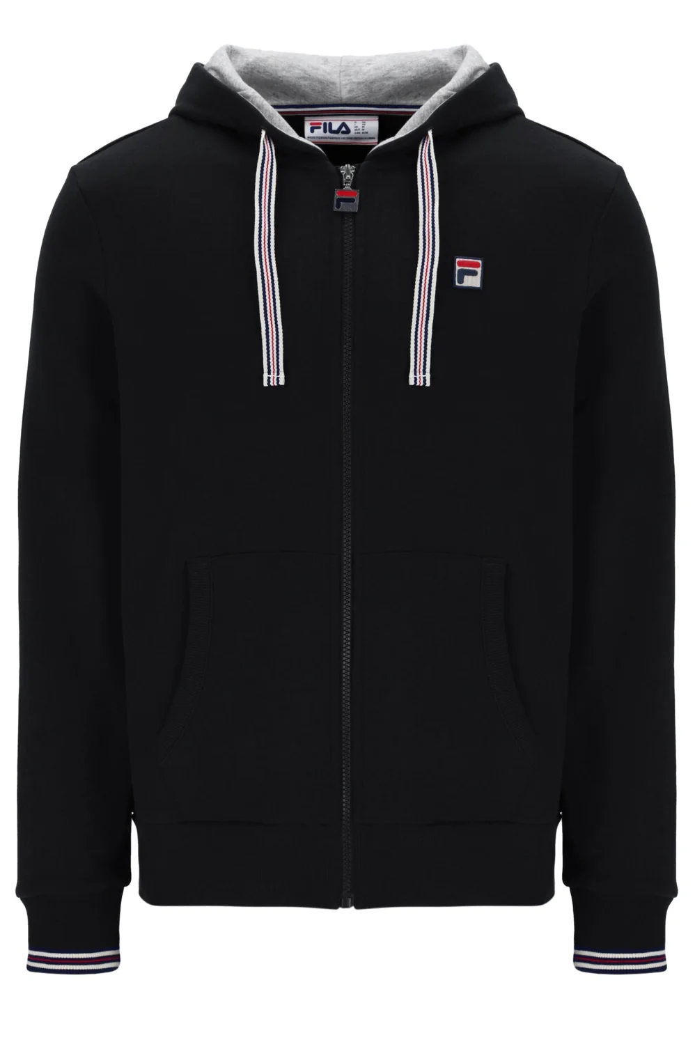 Black Tenconi Zip Up Hoodie - Image 8