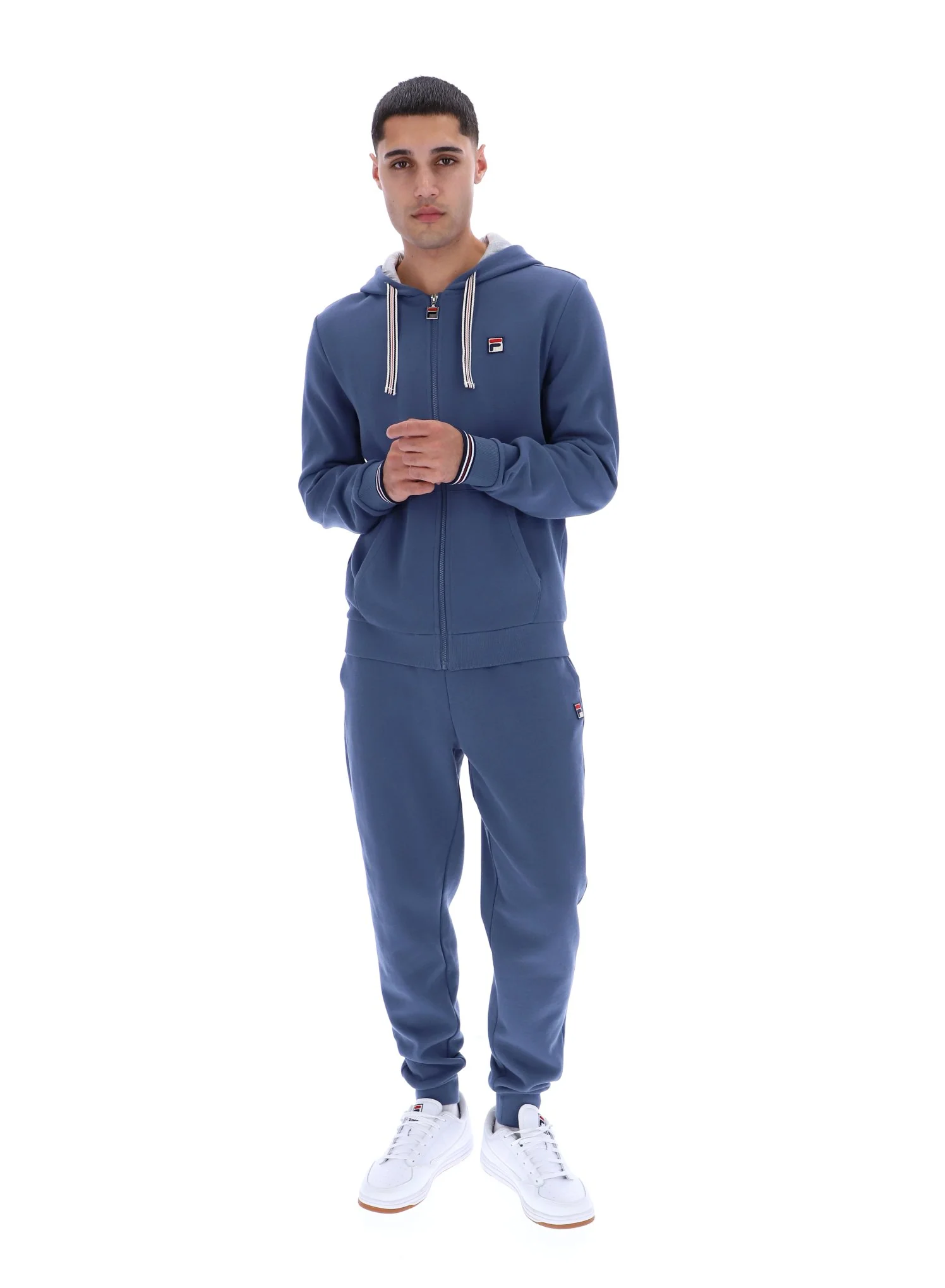 Vintage Indigo Tenconi Zip Up Hoodie - Image 3