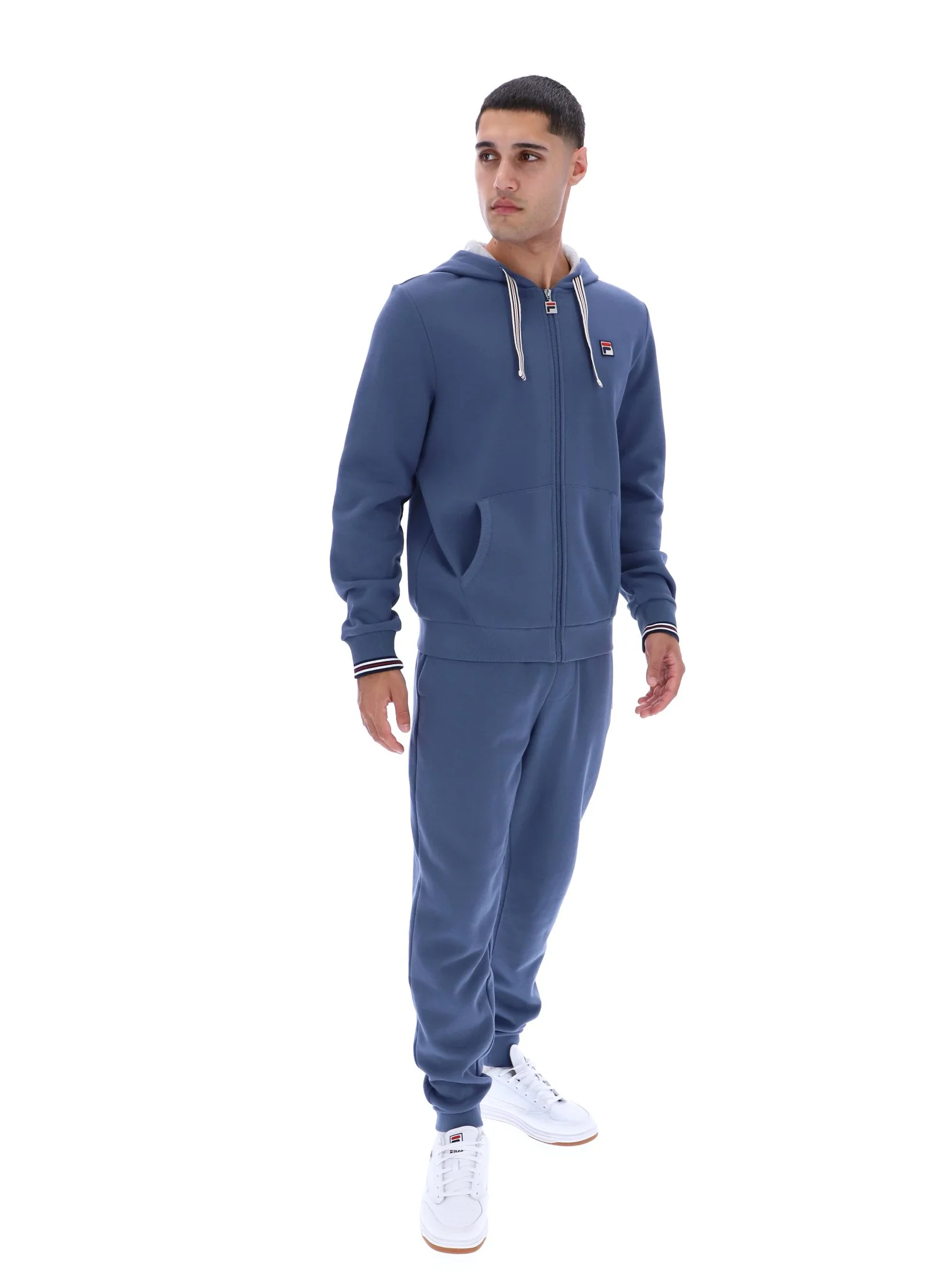 Vintage Indigo Tenconi Zip Up Hoodie - Image 5