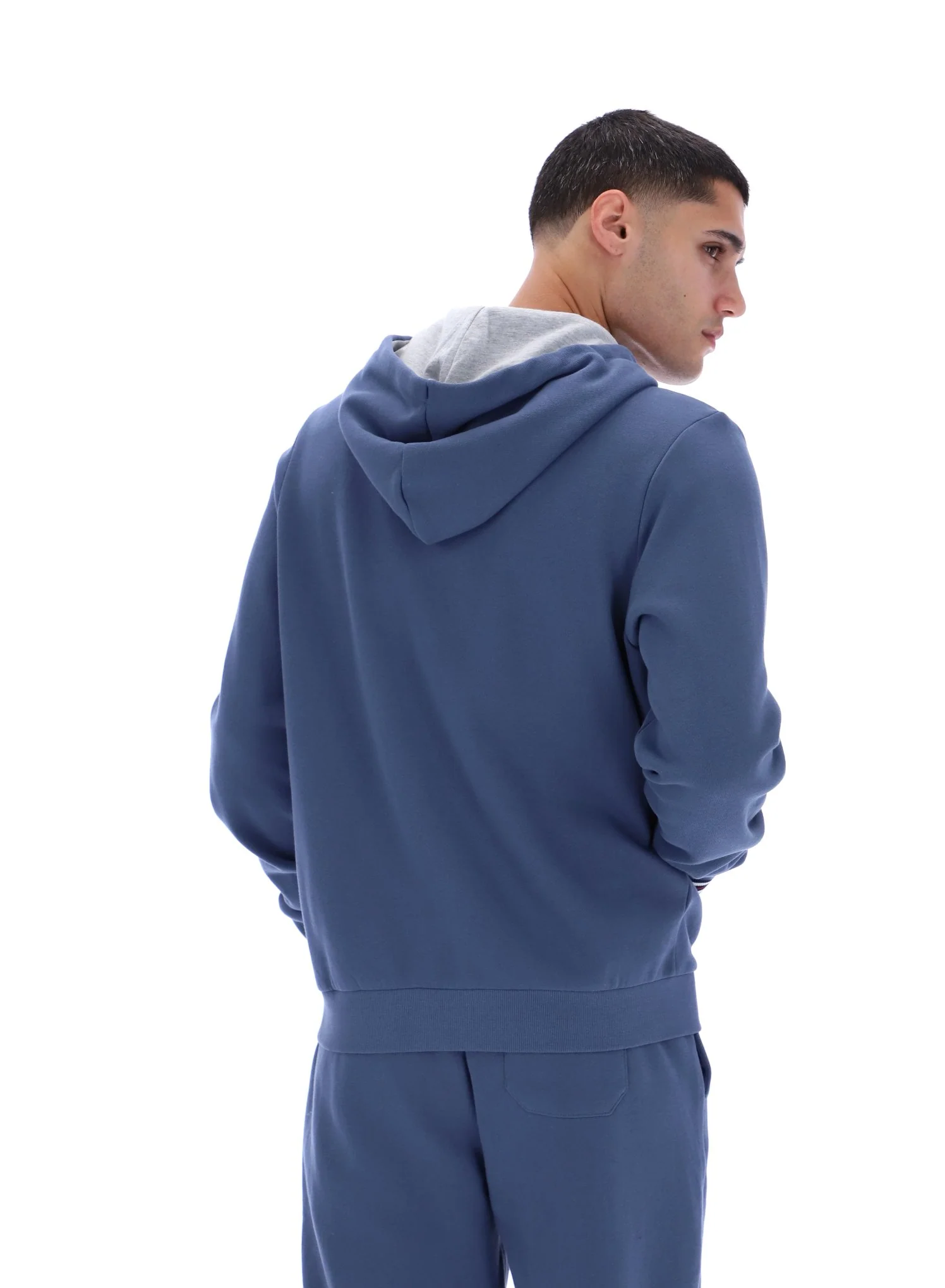 Vintage Indigo Tenconi Zip Up Hoodie - Image 7