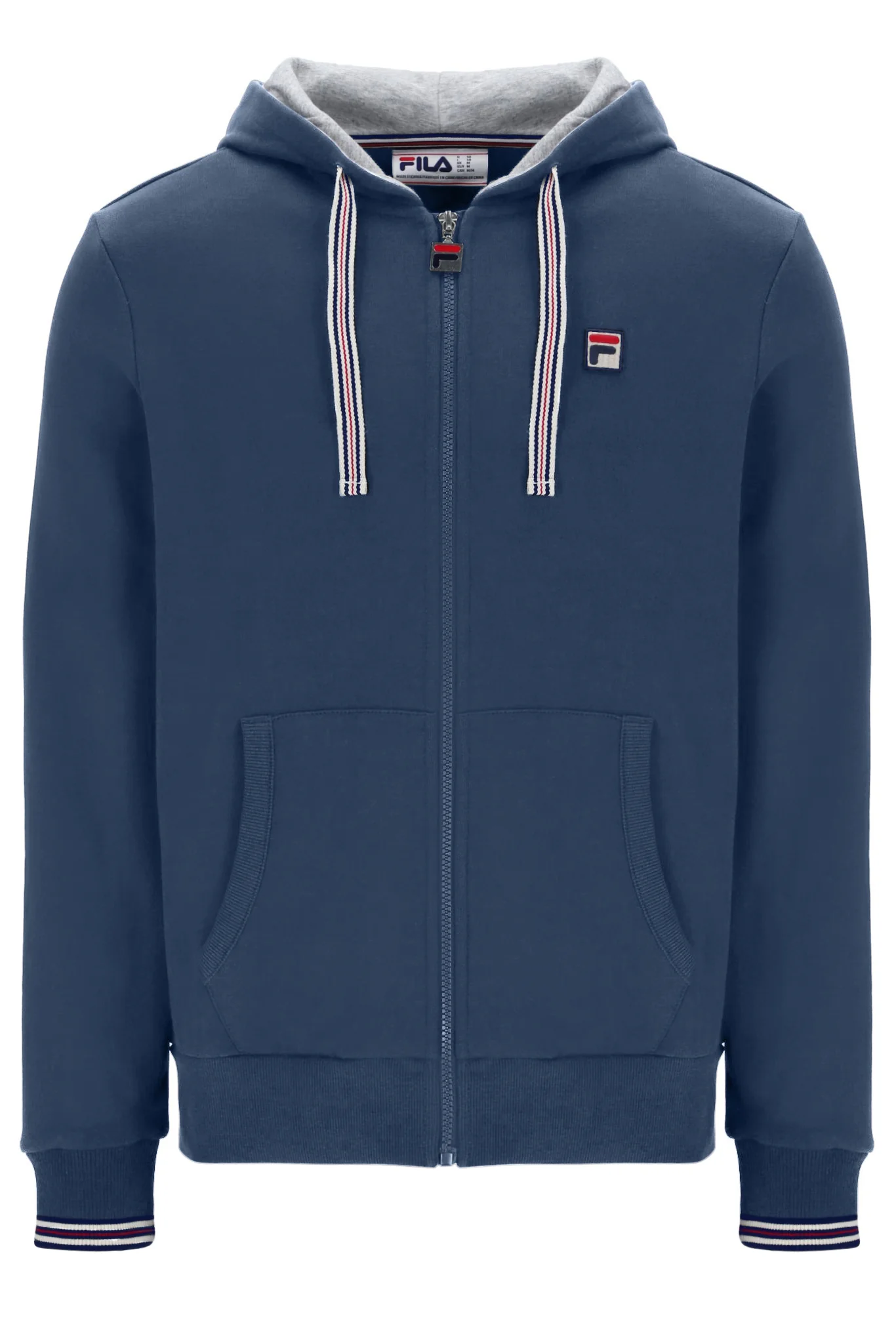 Vintage Indigo Tenconi Zip Up Hoodie - Image 8