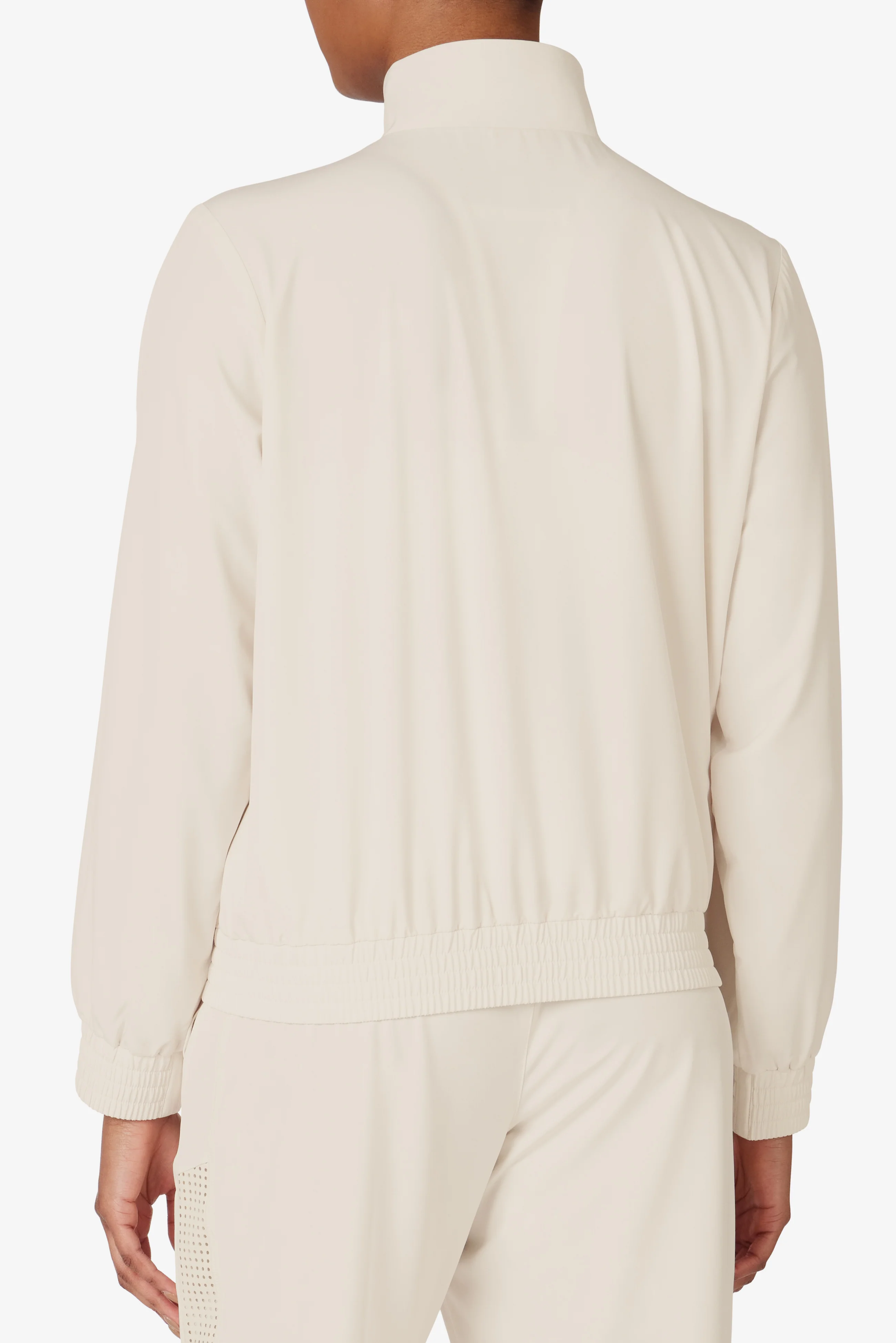 Beige Tennis Advantage Track Top - Image 3