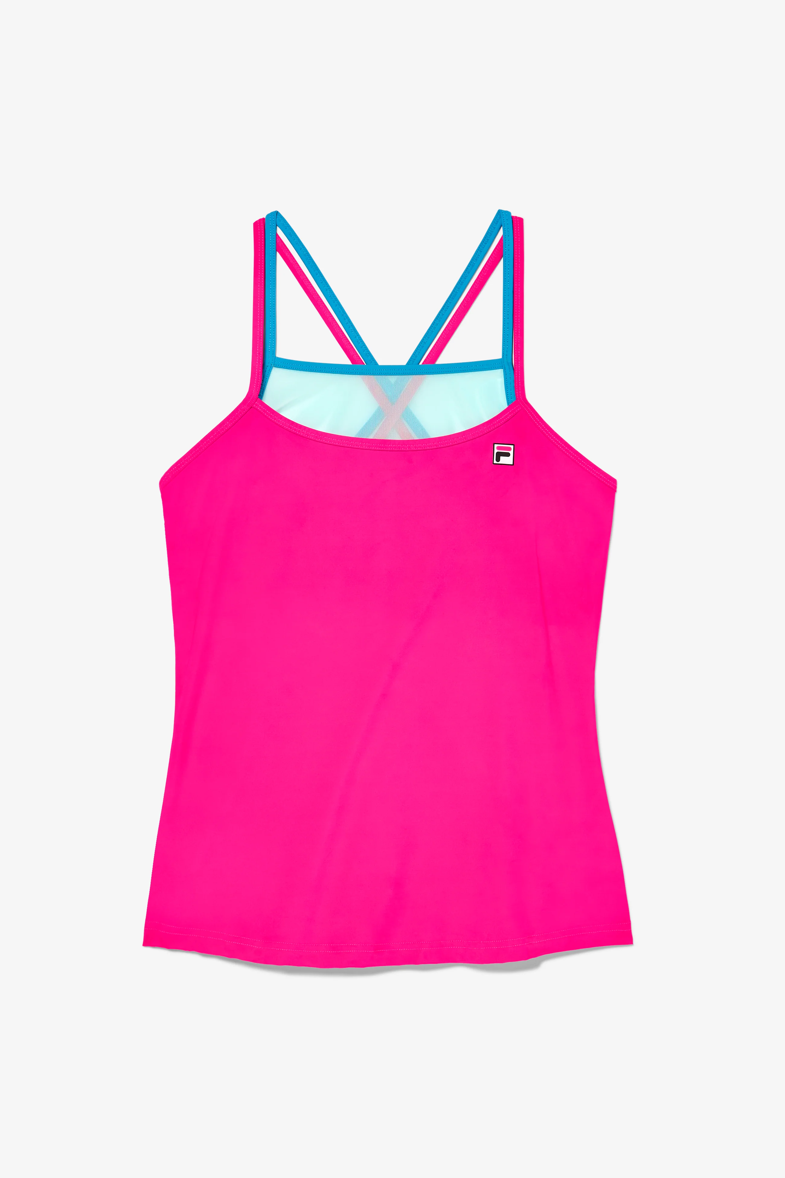 Pink Glo Tennis BNP Strappy Cami