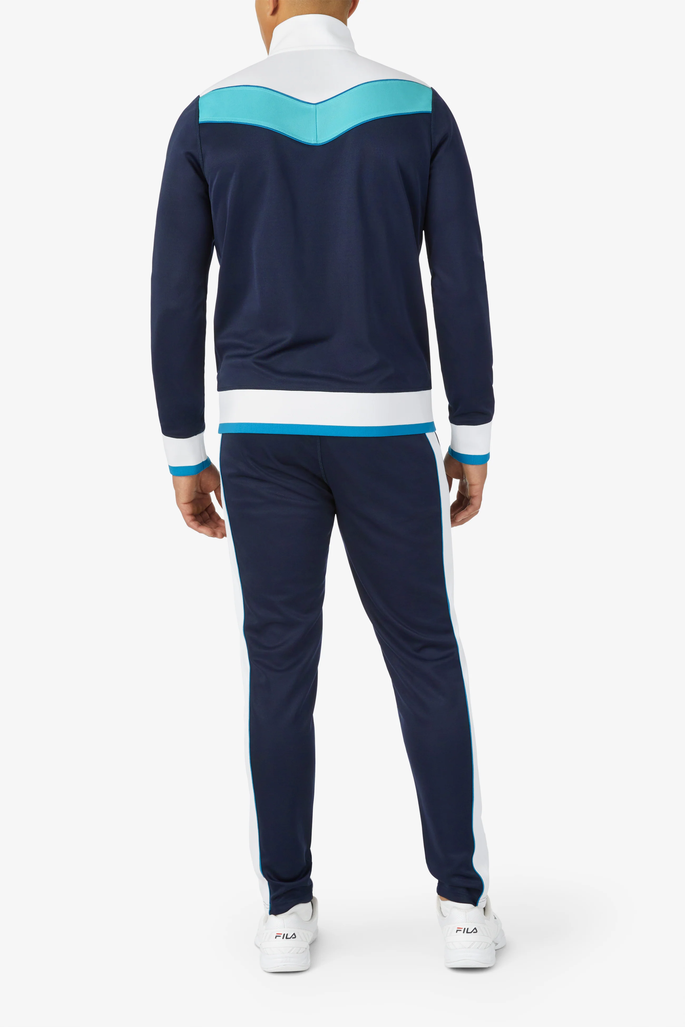 Fila Navy Tennis BNP Track Top - Image 4