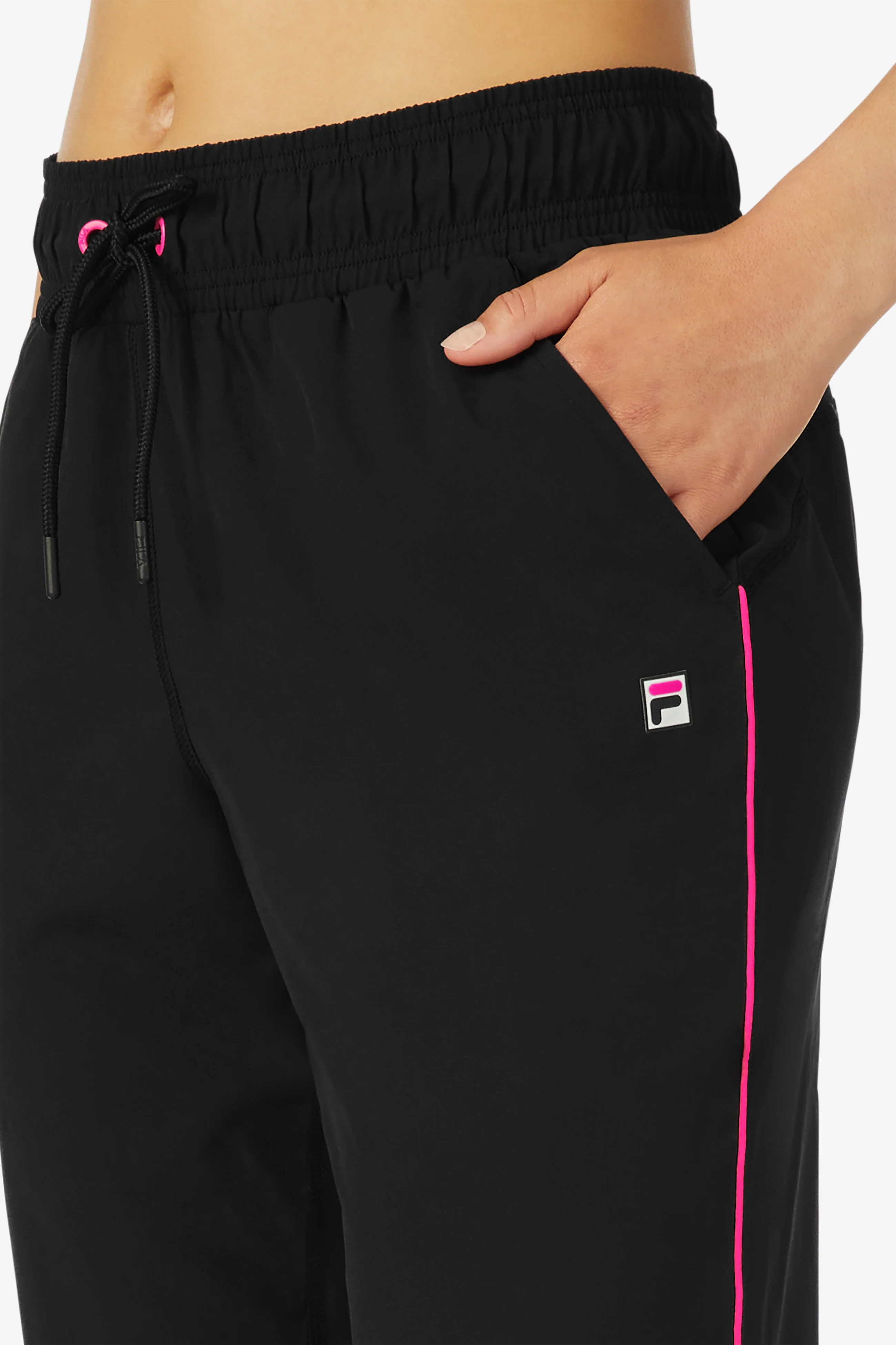 Black Tennis BNP Woven Track Pant - Image 3
