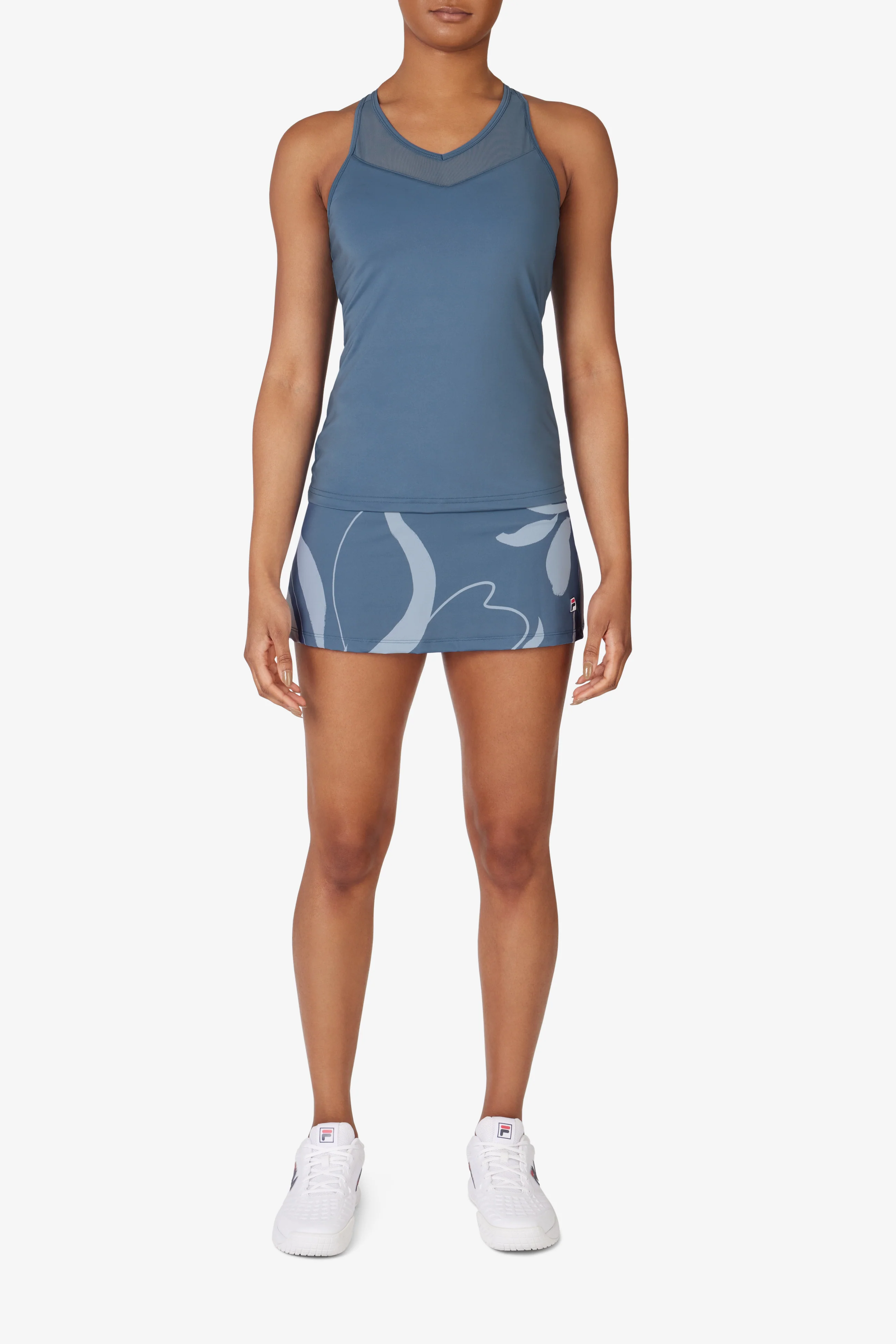 Blue Tennis Essential Racerback Top - Image 4