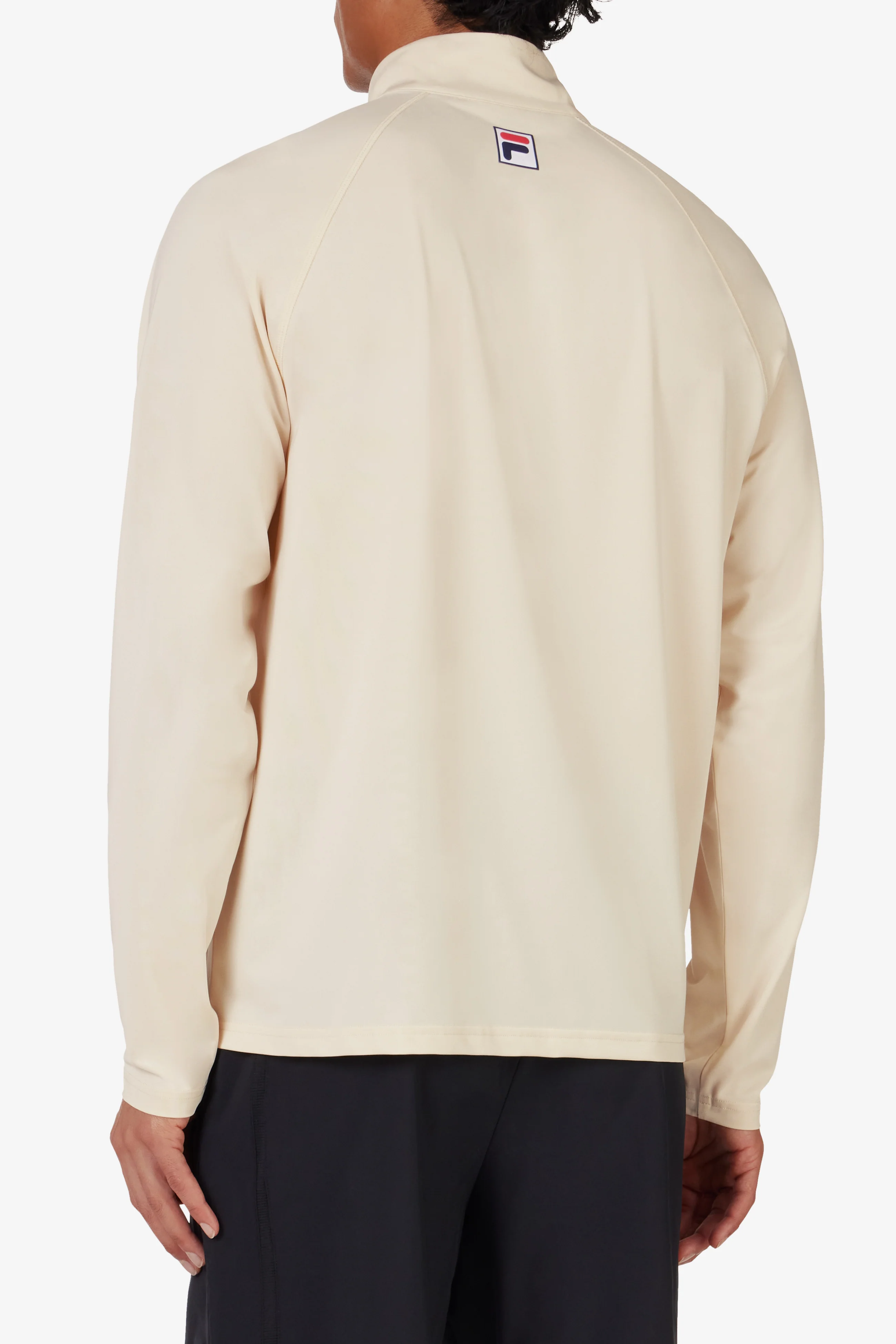 Beige Tennis Essential Track Top - Image 2