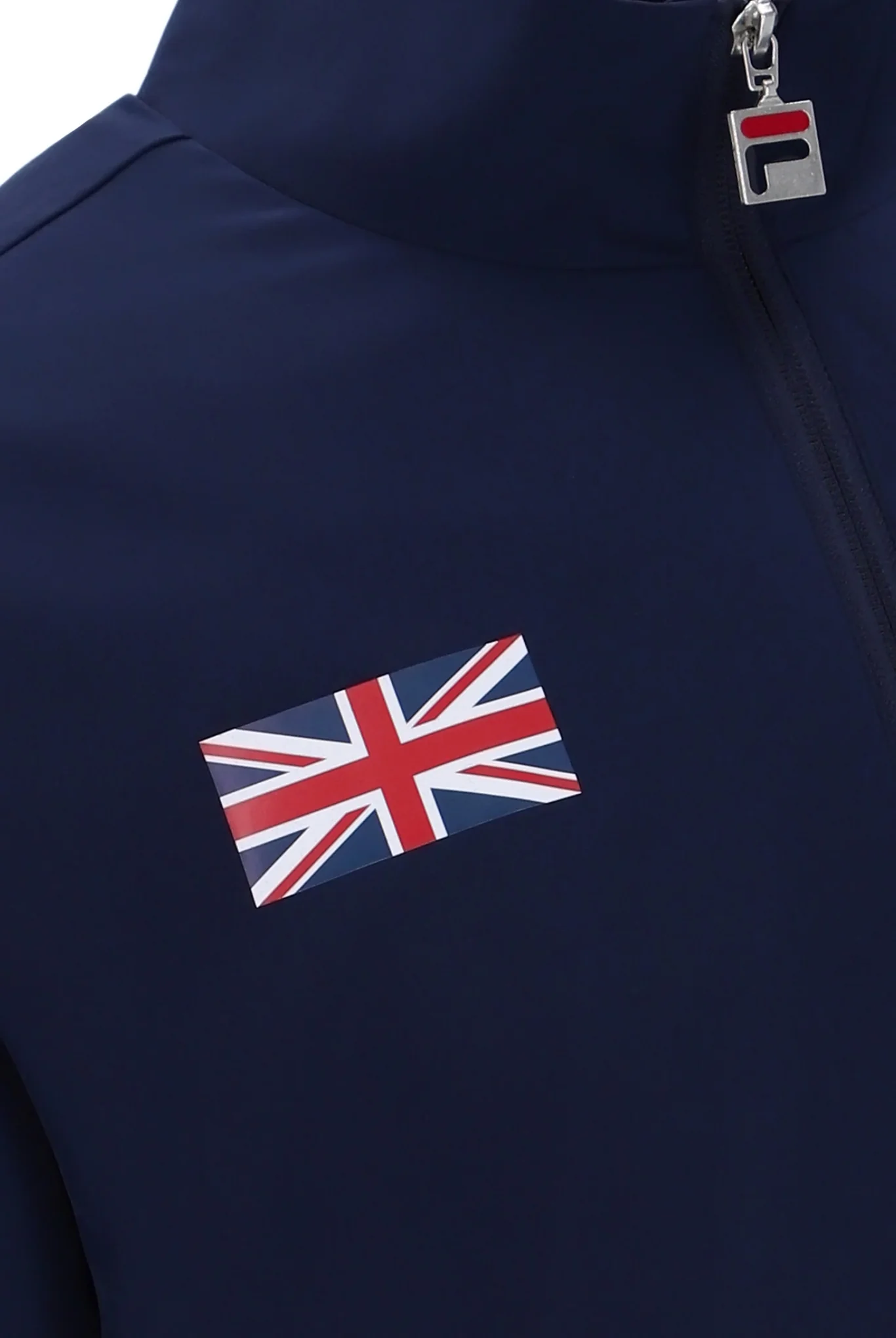 Navy Men's Tennis GB Track Top - Image 4
