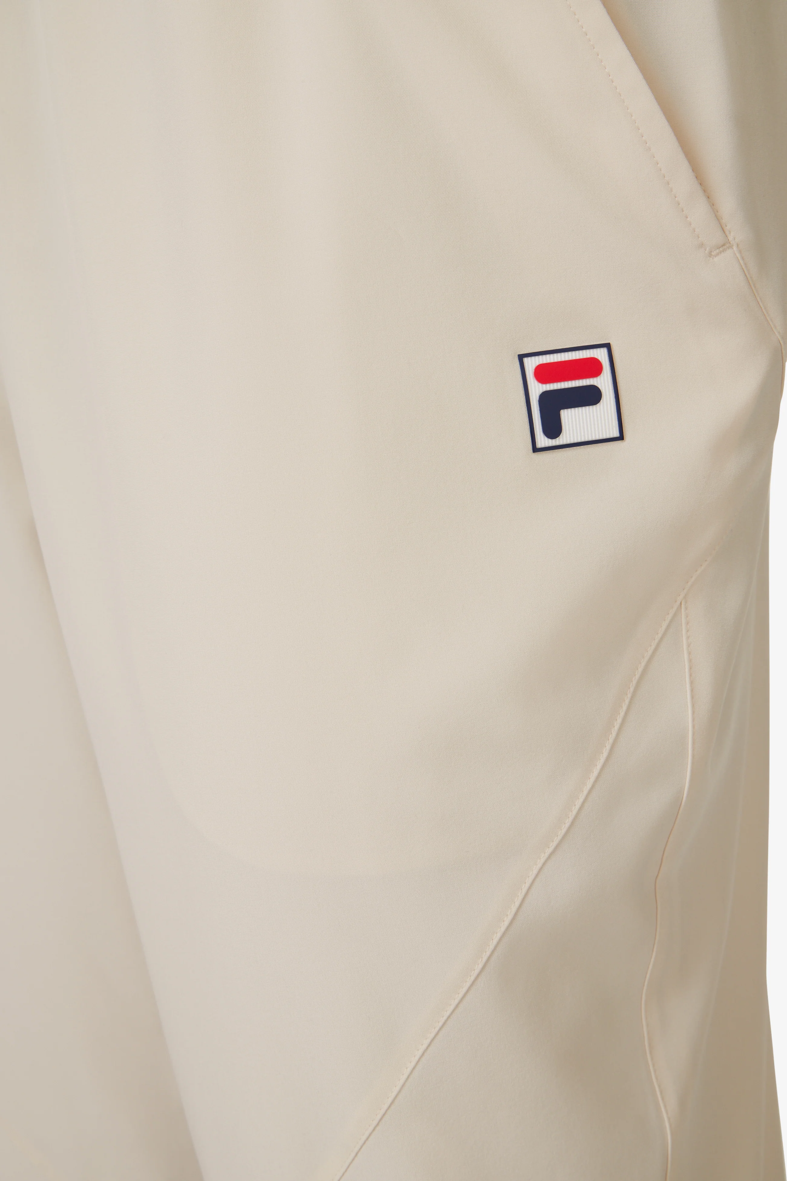 Beige Tennis Woven Court Track Pant - Image 4