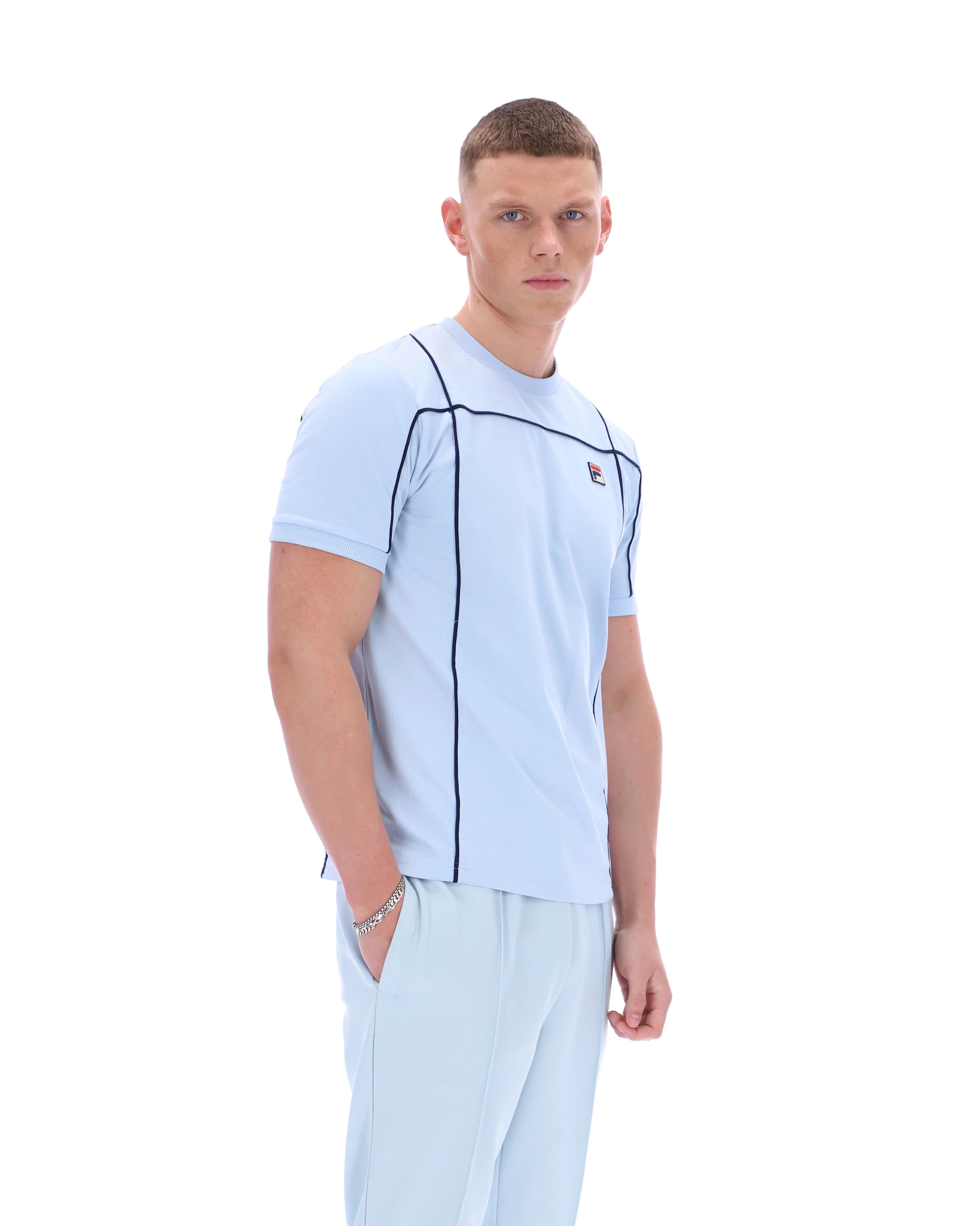 Skyway Terri T-Shirt with Contrast Piping - Image 5
