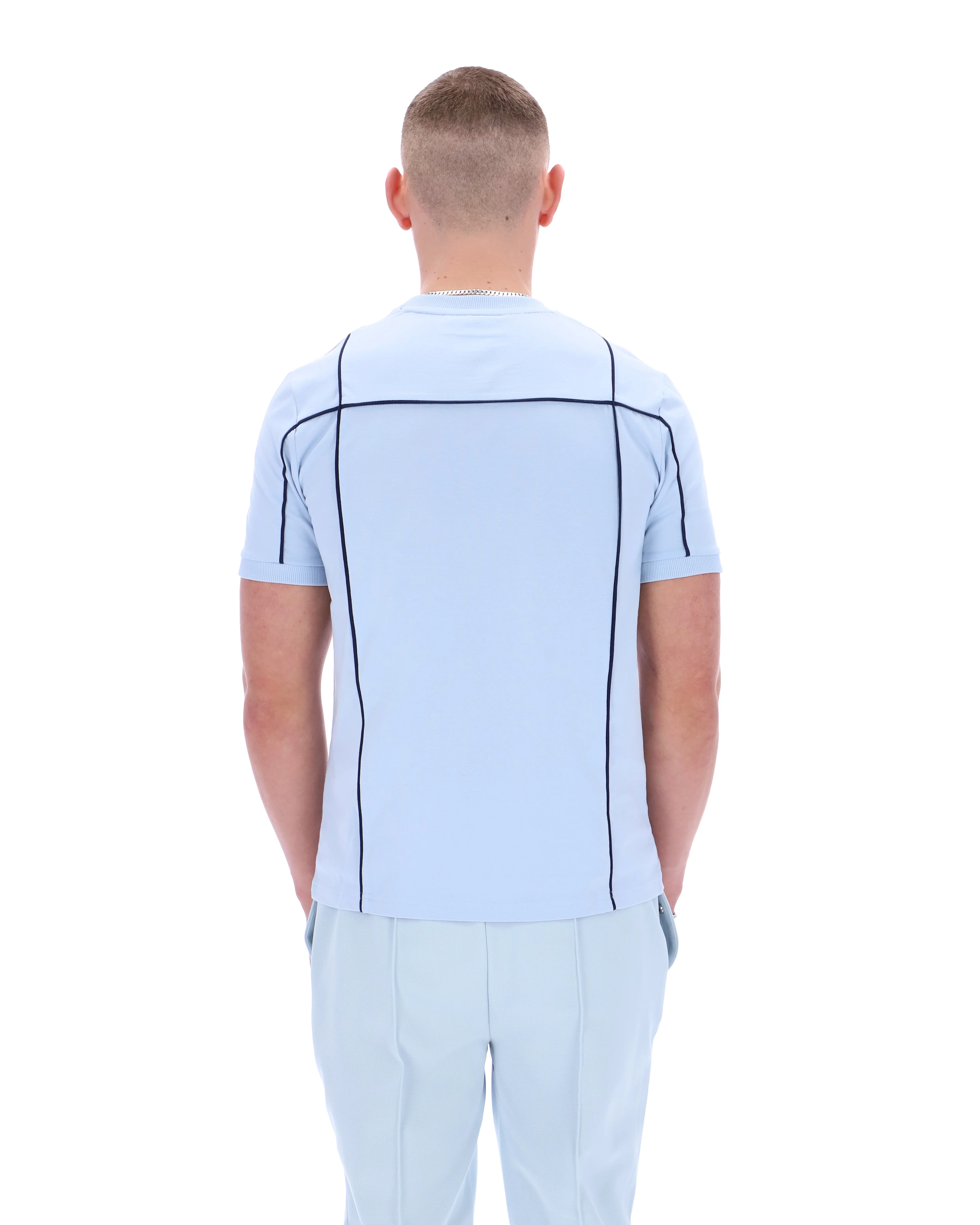 Skyway Terri T-Shirt with Contrast Piping - Image 8