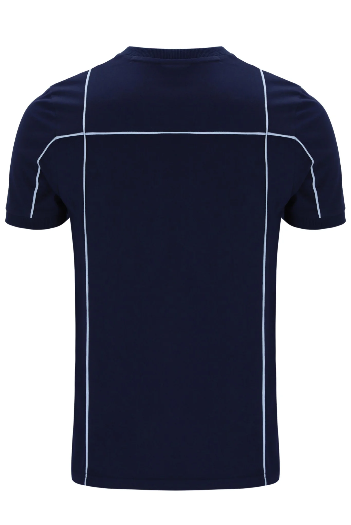 Fila Navy Terri T-Shirt with Contrast Piping - Image 9