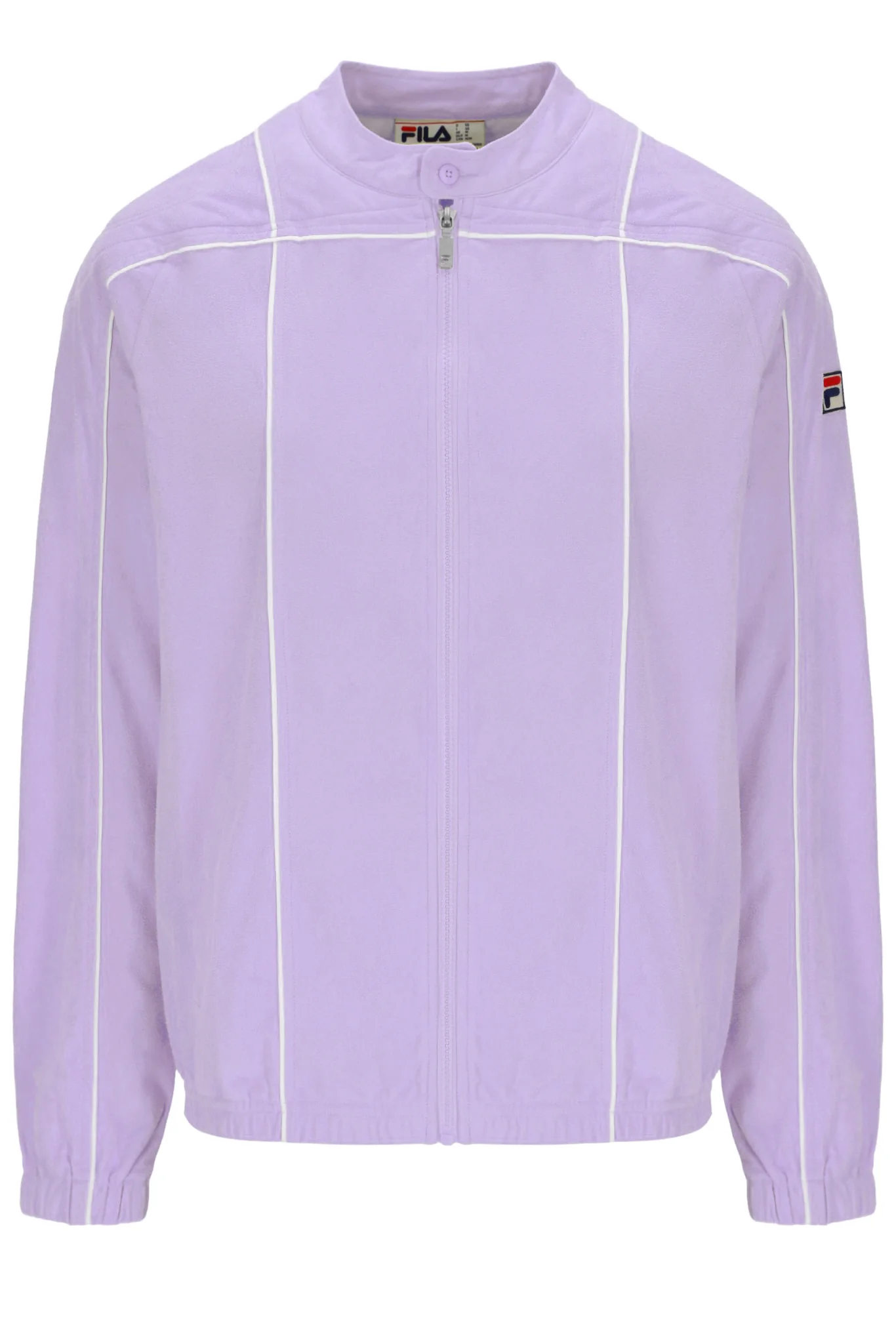 Pastel Lilac Terrinda Iconic Biker Jacket - Image 2