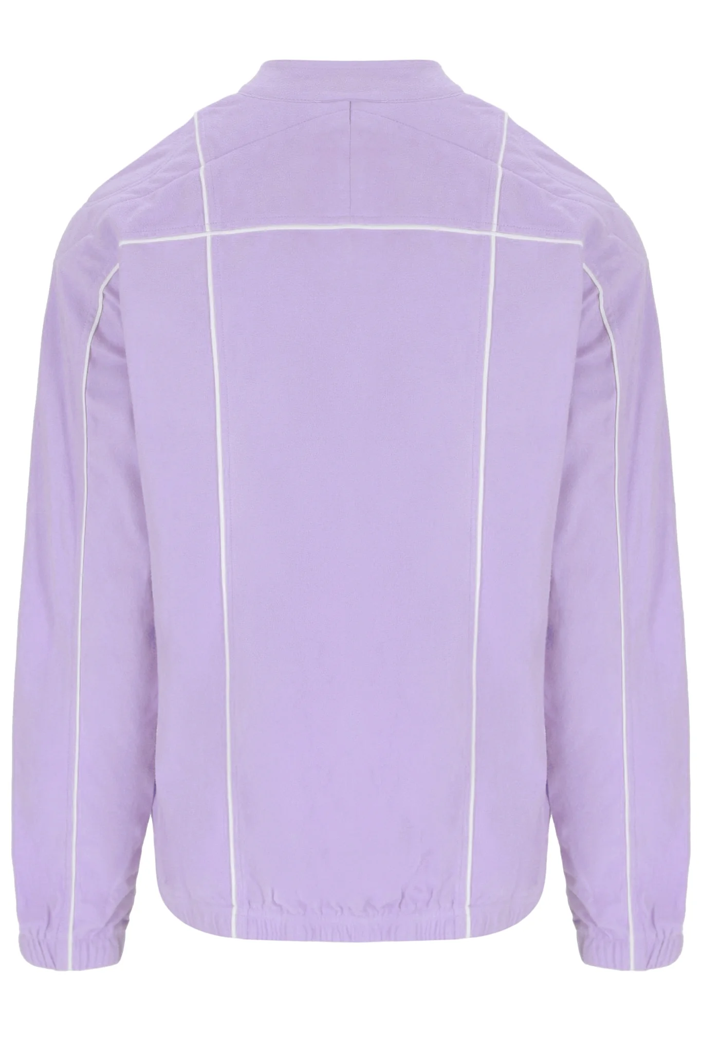 Pastel Lilac Terrinda Iconic Biker Jacket - Image 3