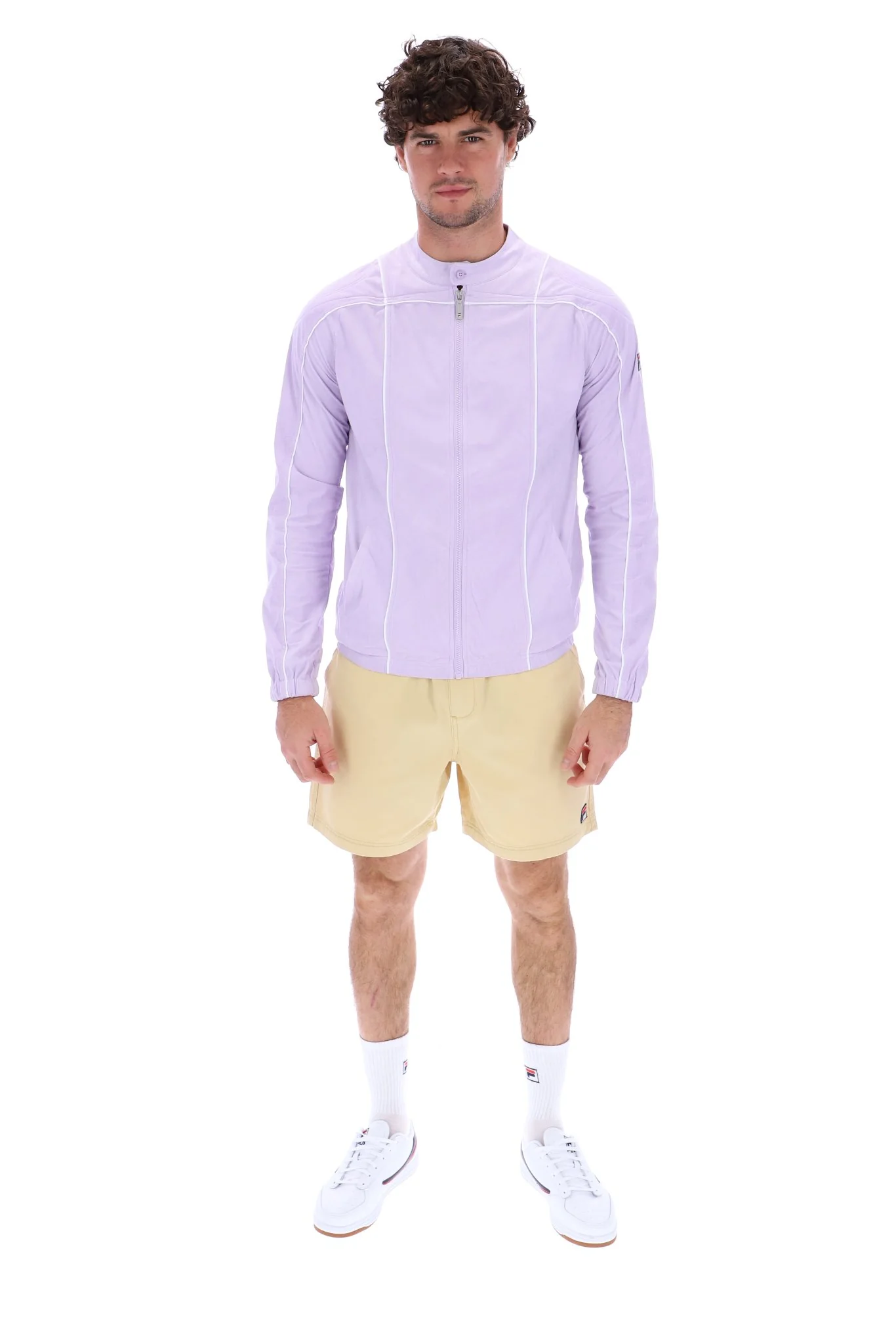 Pastel Lilac Terrinda Iconic Biker Jacket - Image 4