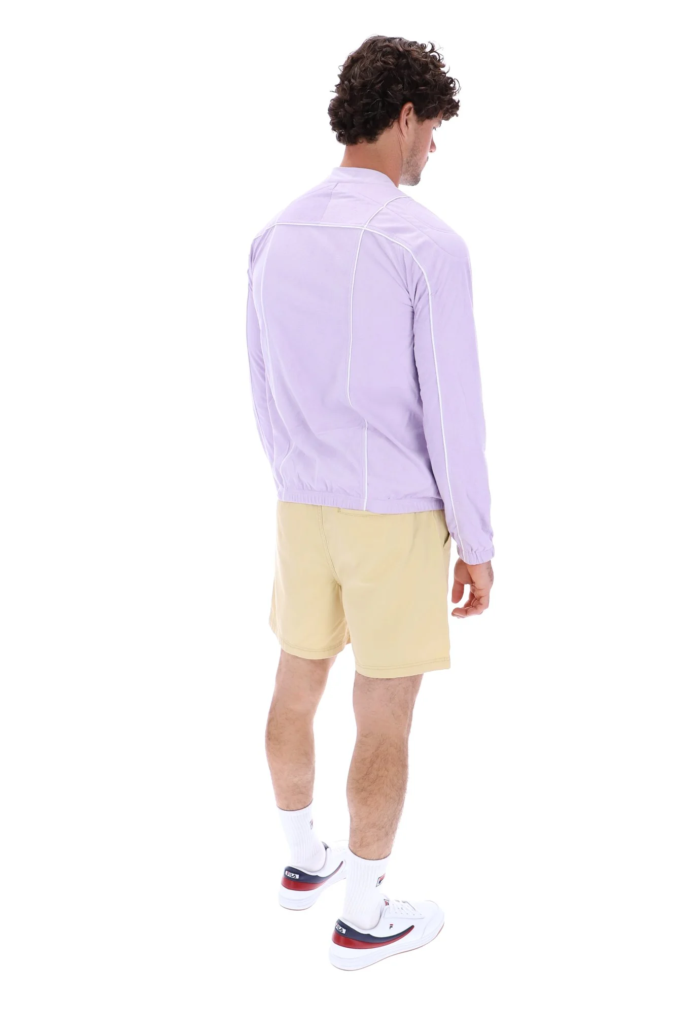 Pastel Lilac Terrinda Iconic Biker Jacket - Image 6