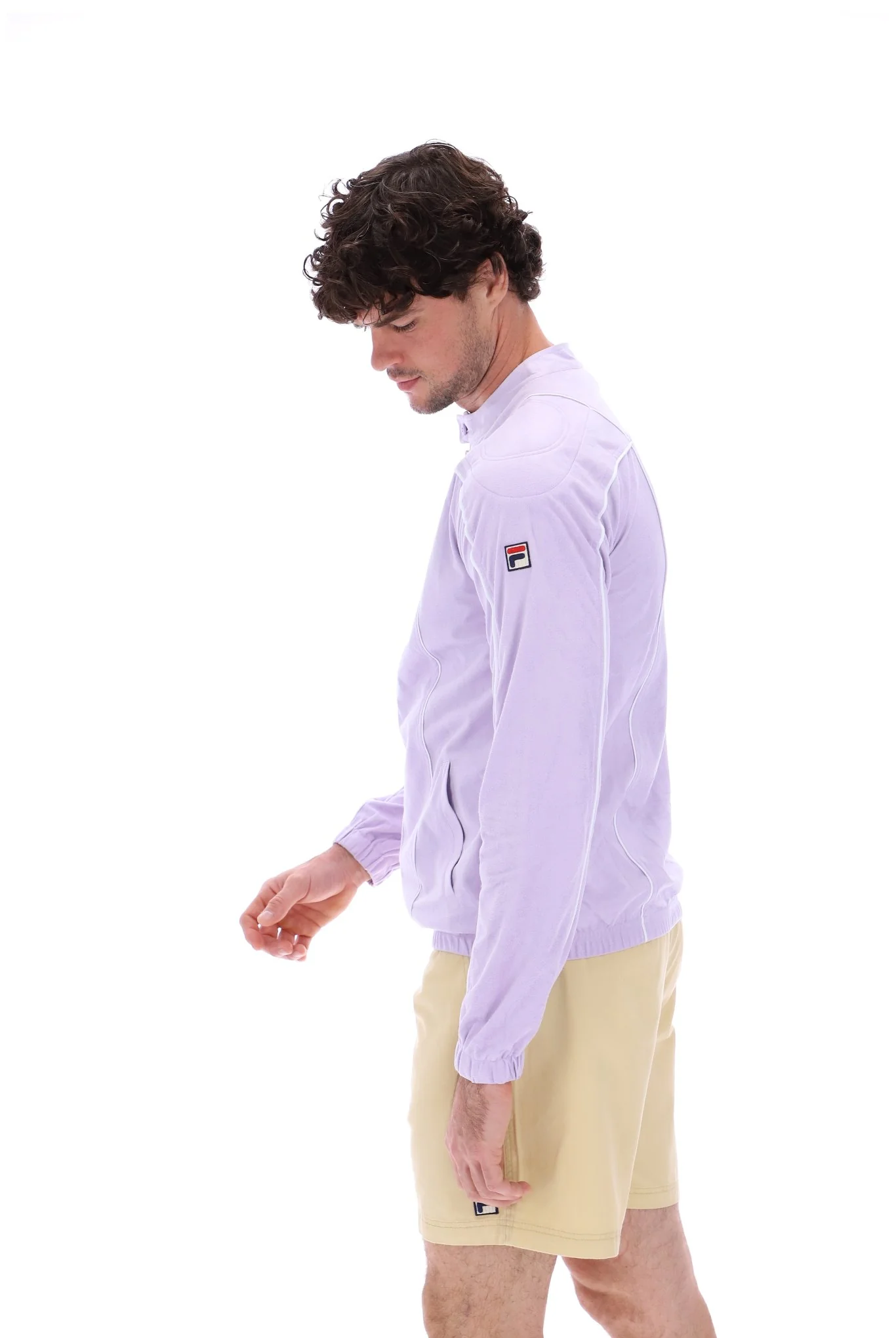 Pastel Lilac Terrinda Iconic Biker Jacket - Image 8
