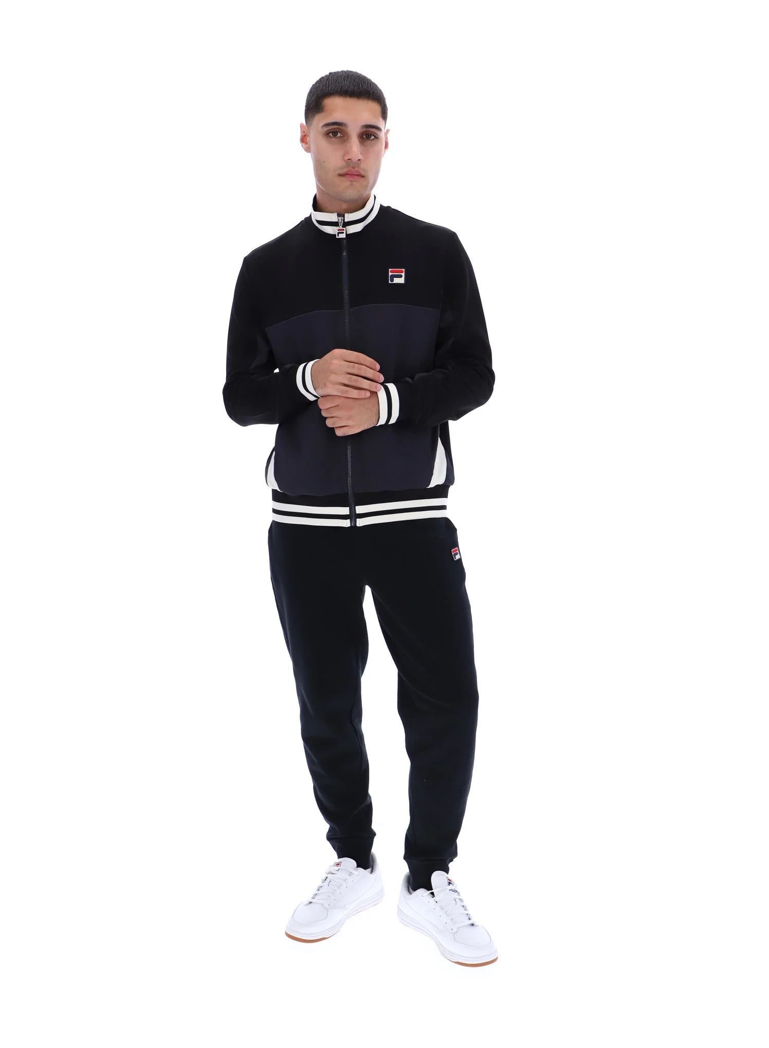 Black Tie Breaker Funnel Neck Jacket - Image 3