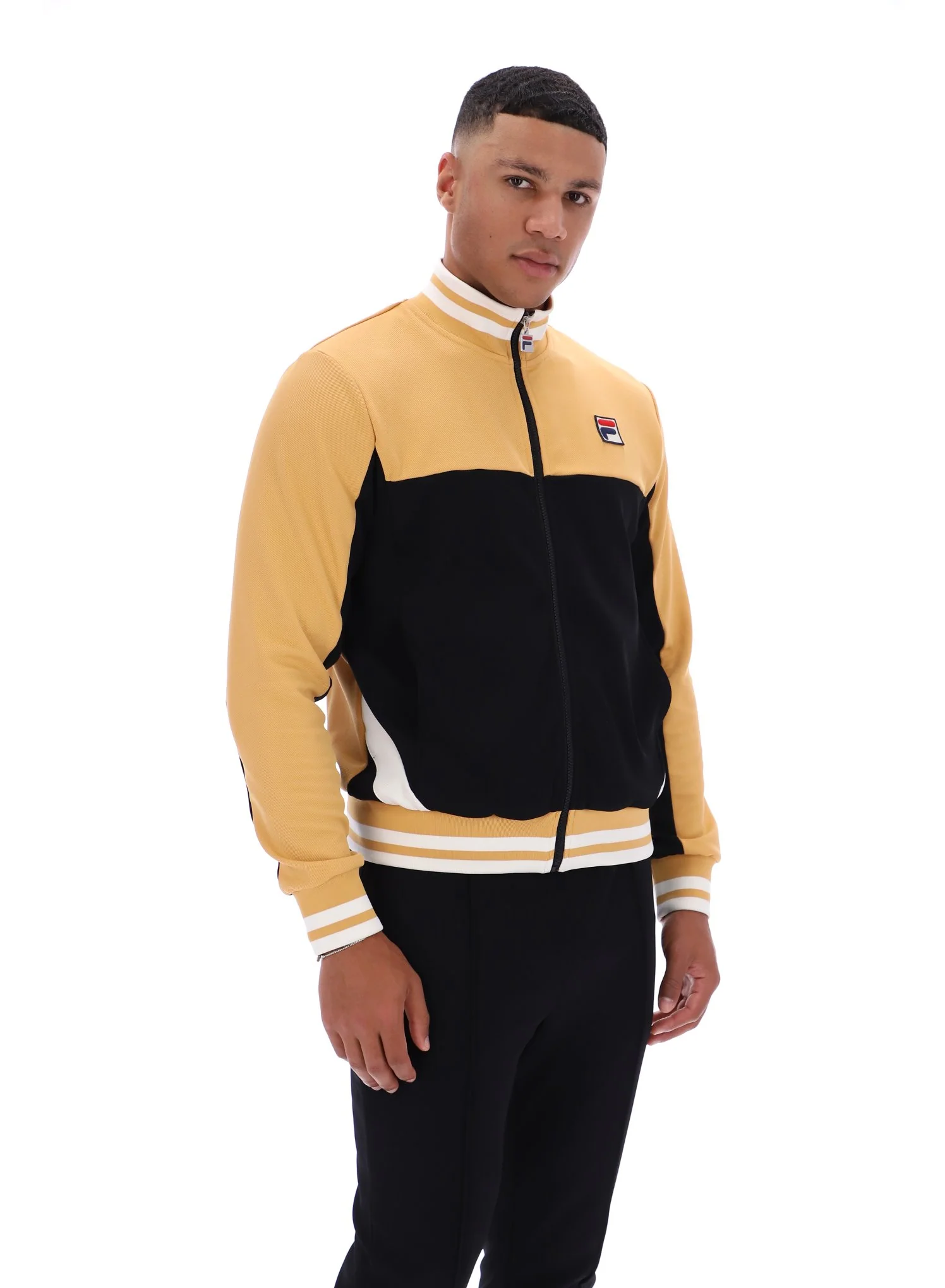 Oak Buff Tie Breaker Funnel Neck Jacket - Image 5