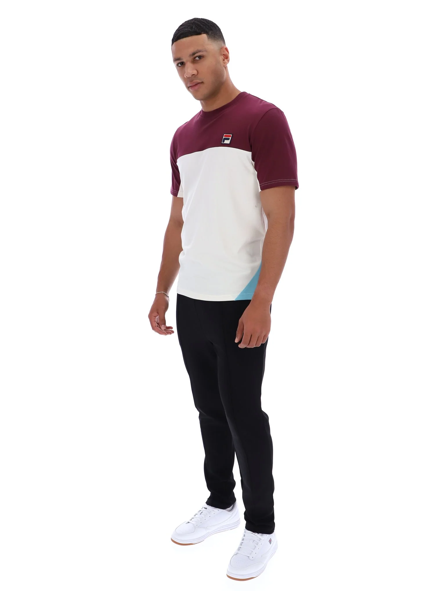 Fig Tiebreaker Colour Block T-Shirt - Image 5