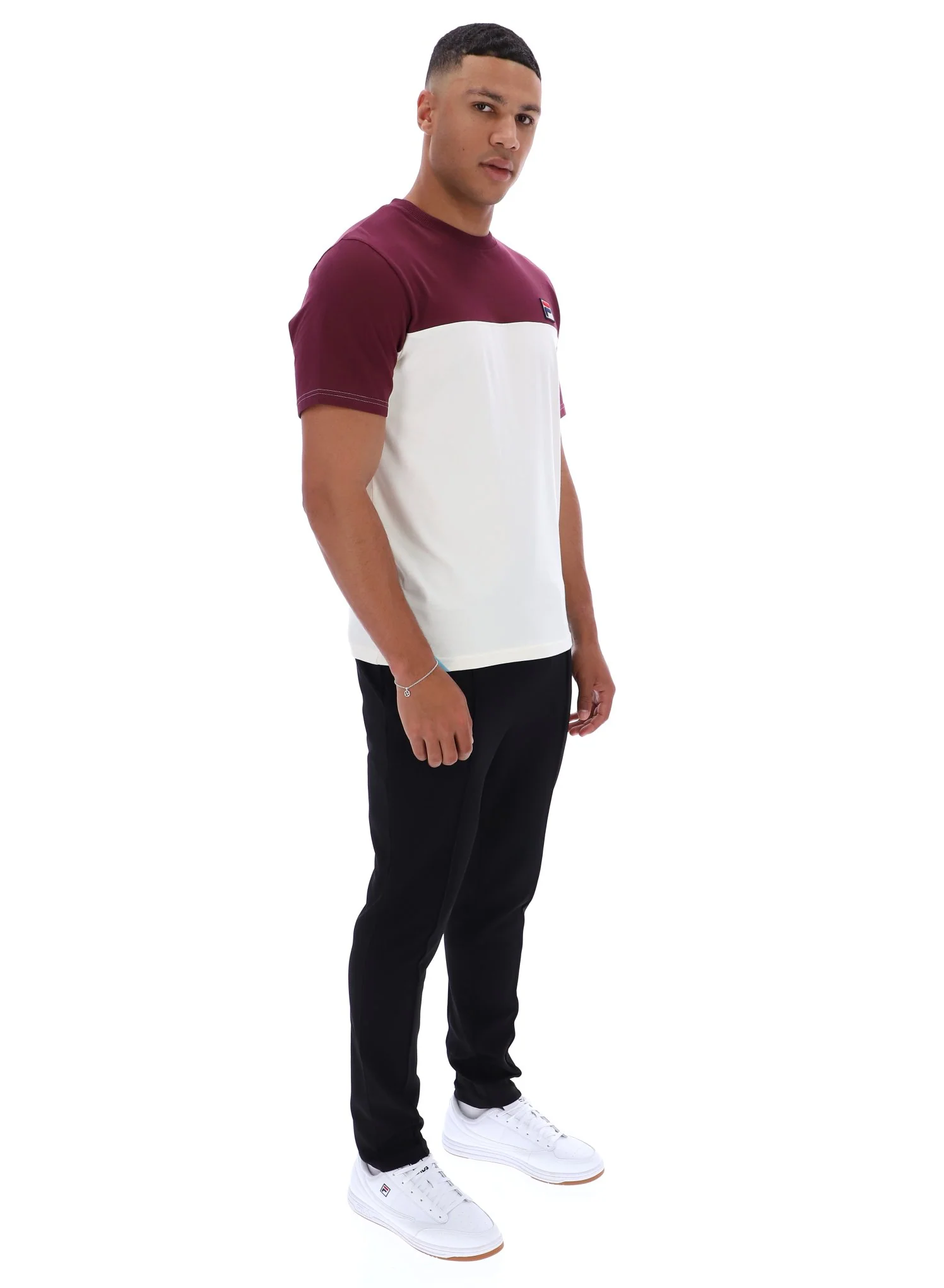Fig Tiebreaker Colour Block T-Shirt - Image 6