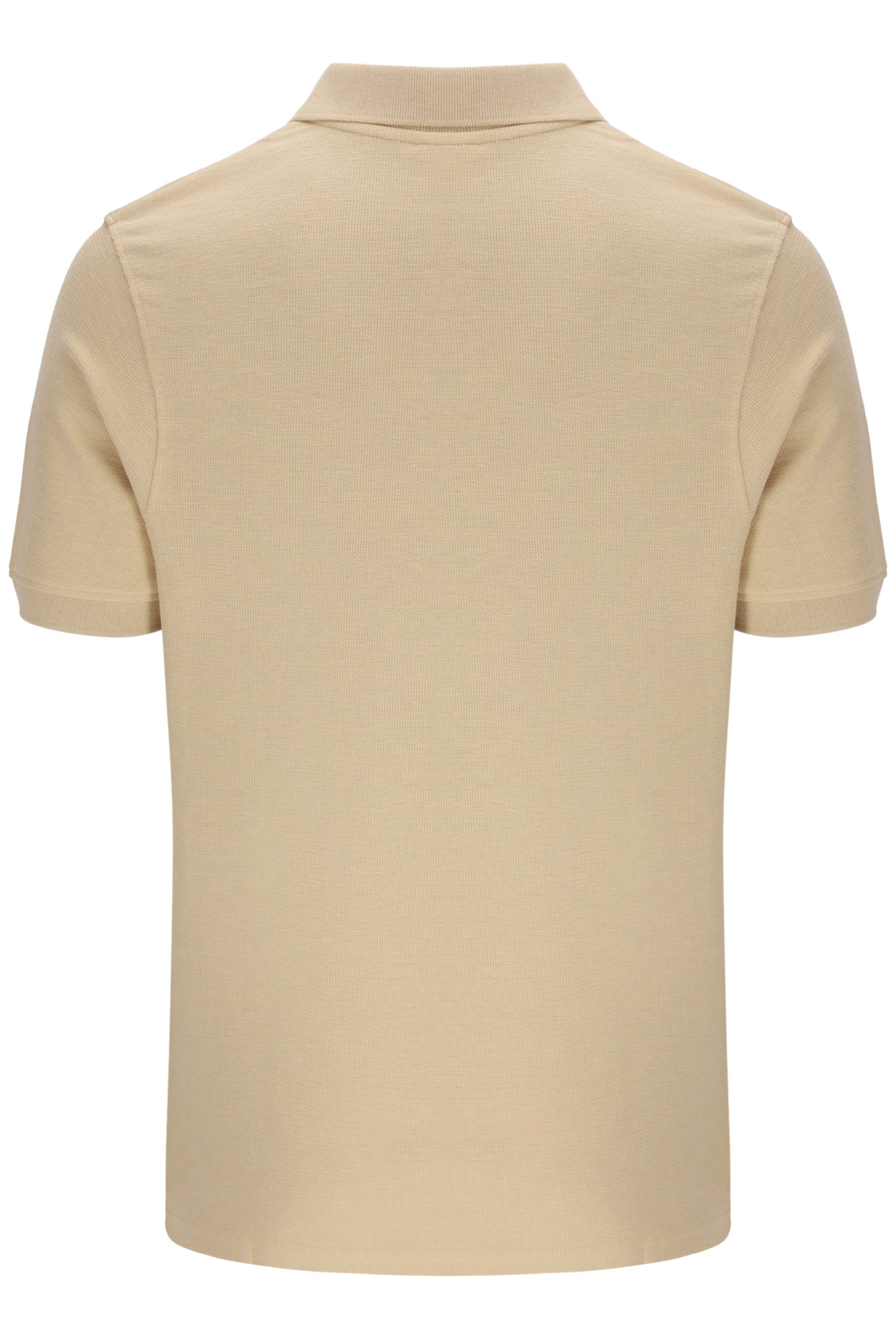 Classic Beige Tristiano Textured Polo - Image 9