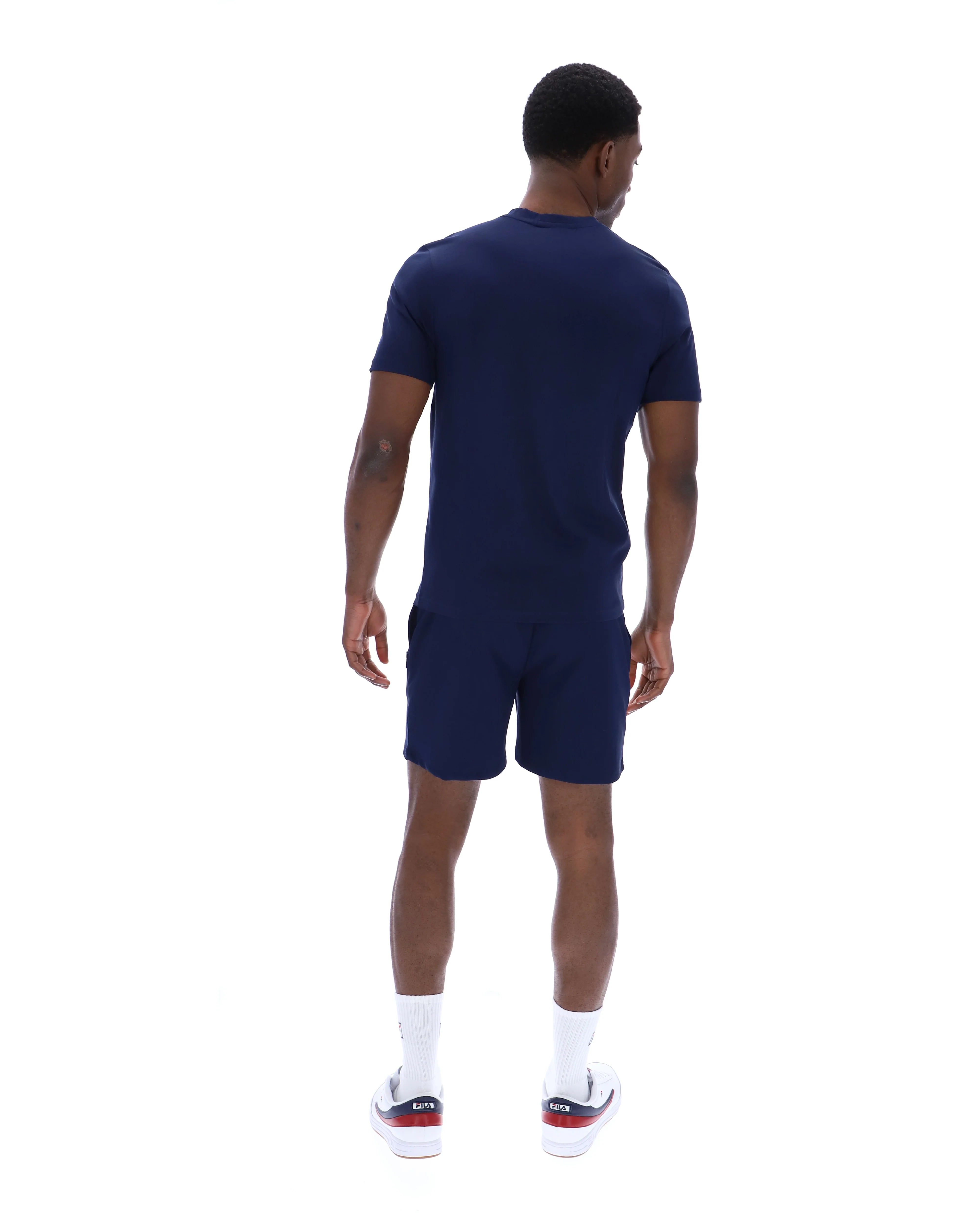 Fila Navy Valentino Essential Collared Tee - Image 7