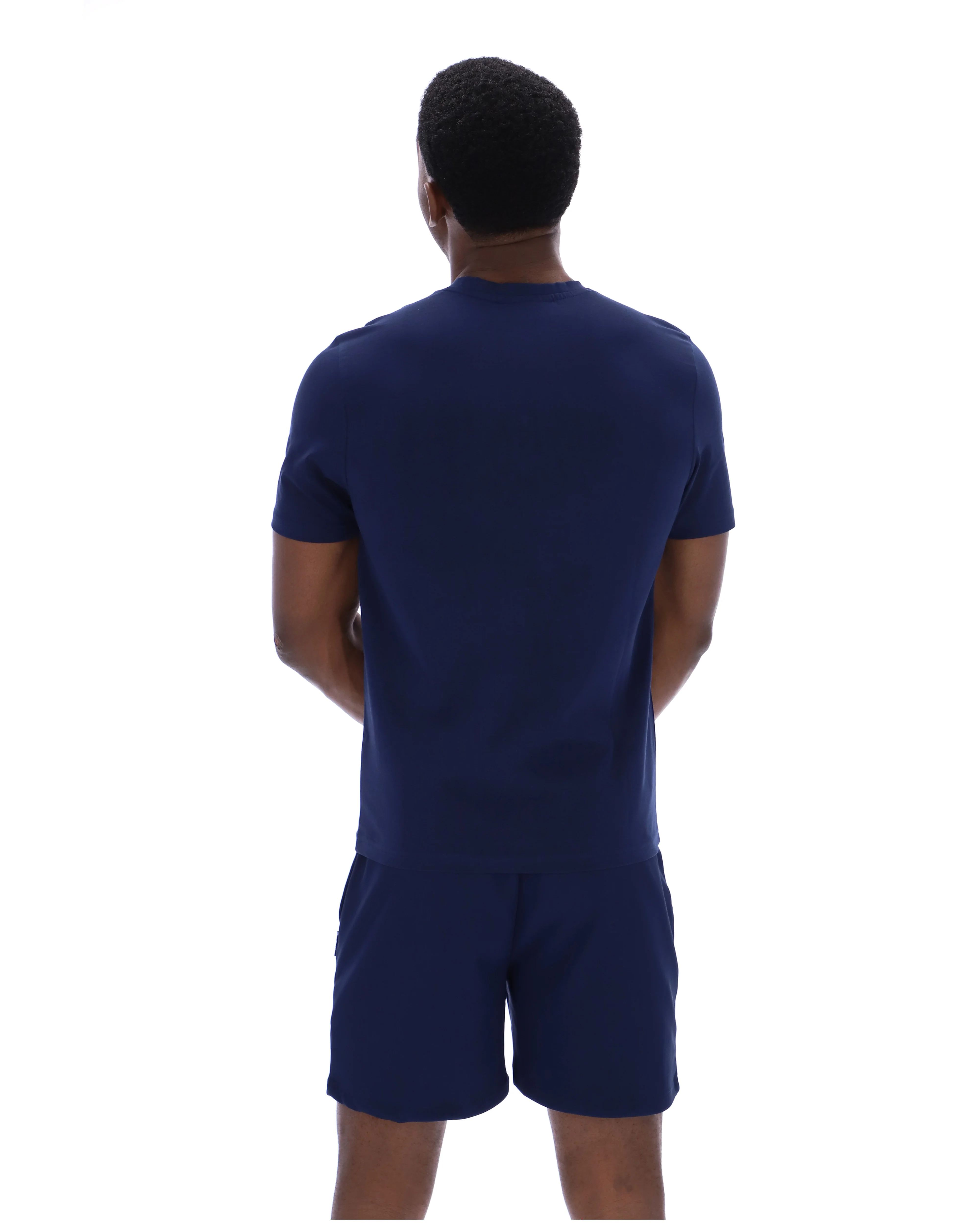 Fila Navy Valentino Essential Collared Tee - Image 8