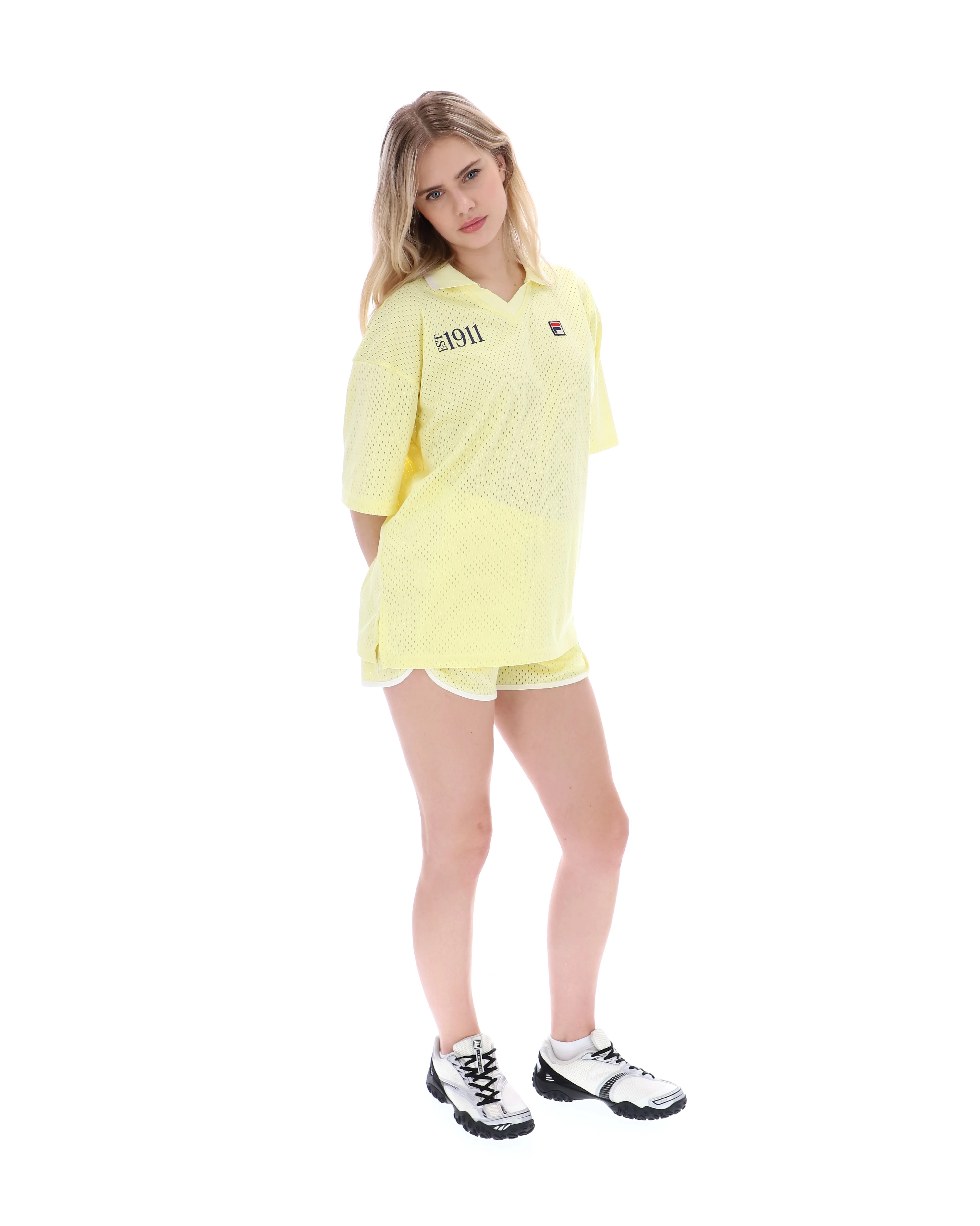 Wax Yellow Vernazza Football Collar Tee - Image 6
