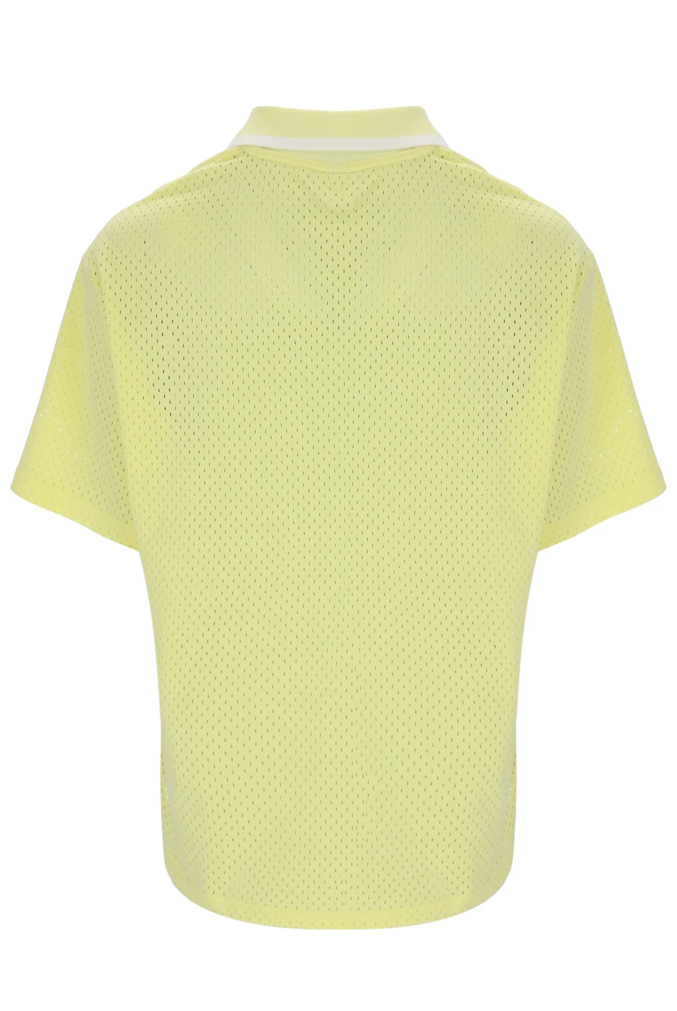 Wax Yellow Vernazza Football Collar Tee - Image 9