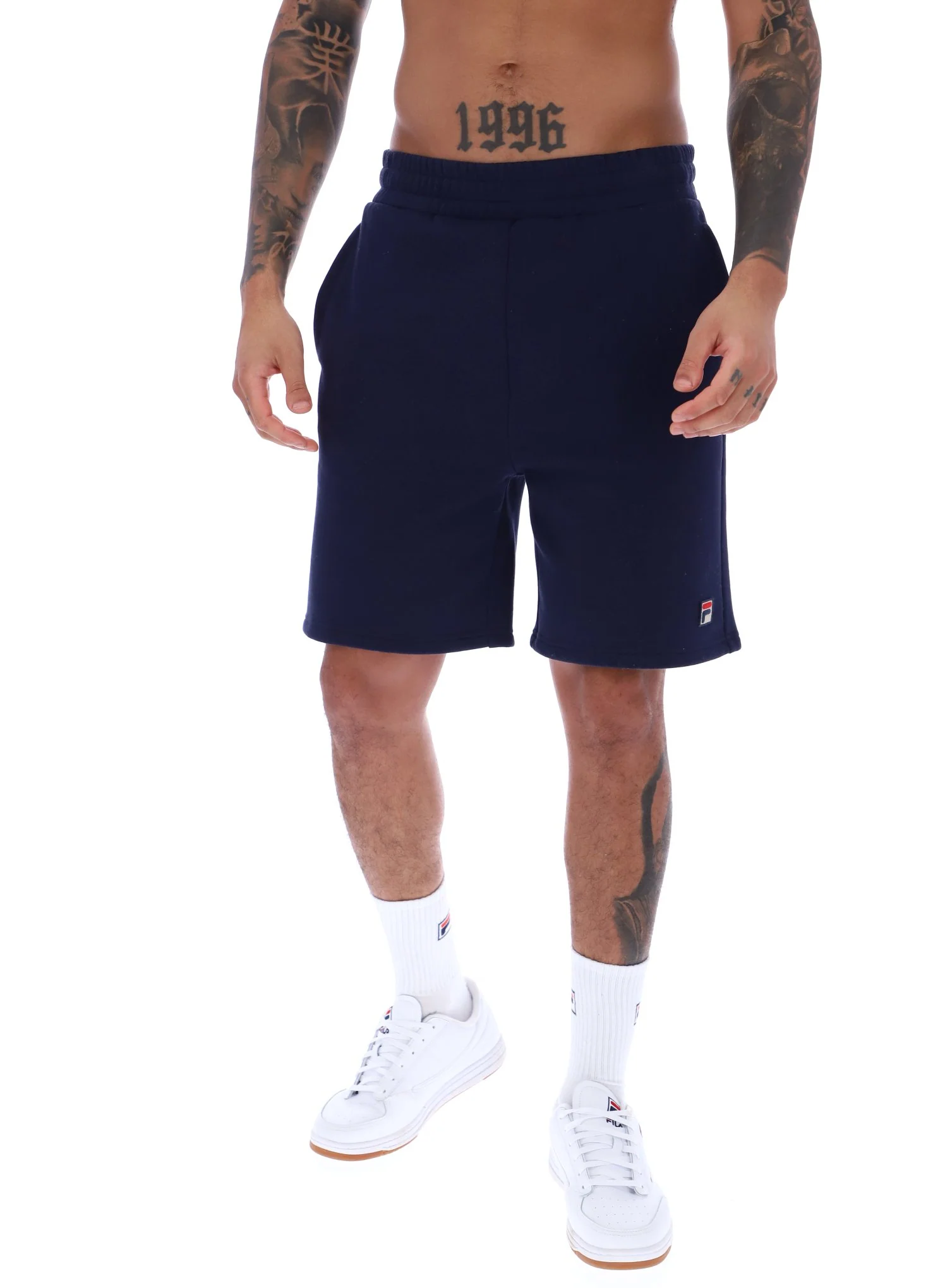 Fila Navy Vico Fleece Short - Image 3