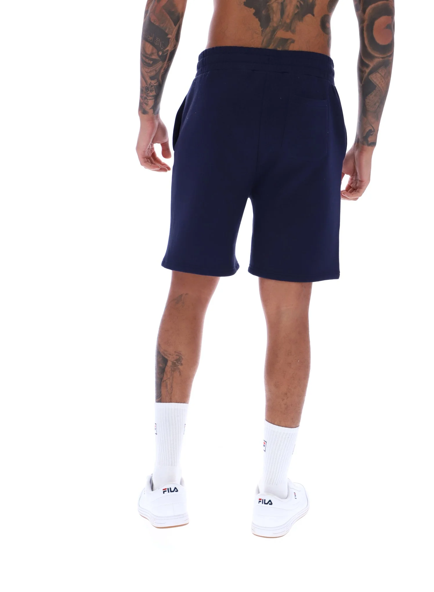 Fila Navy Vico Fleece Short - Image 5