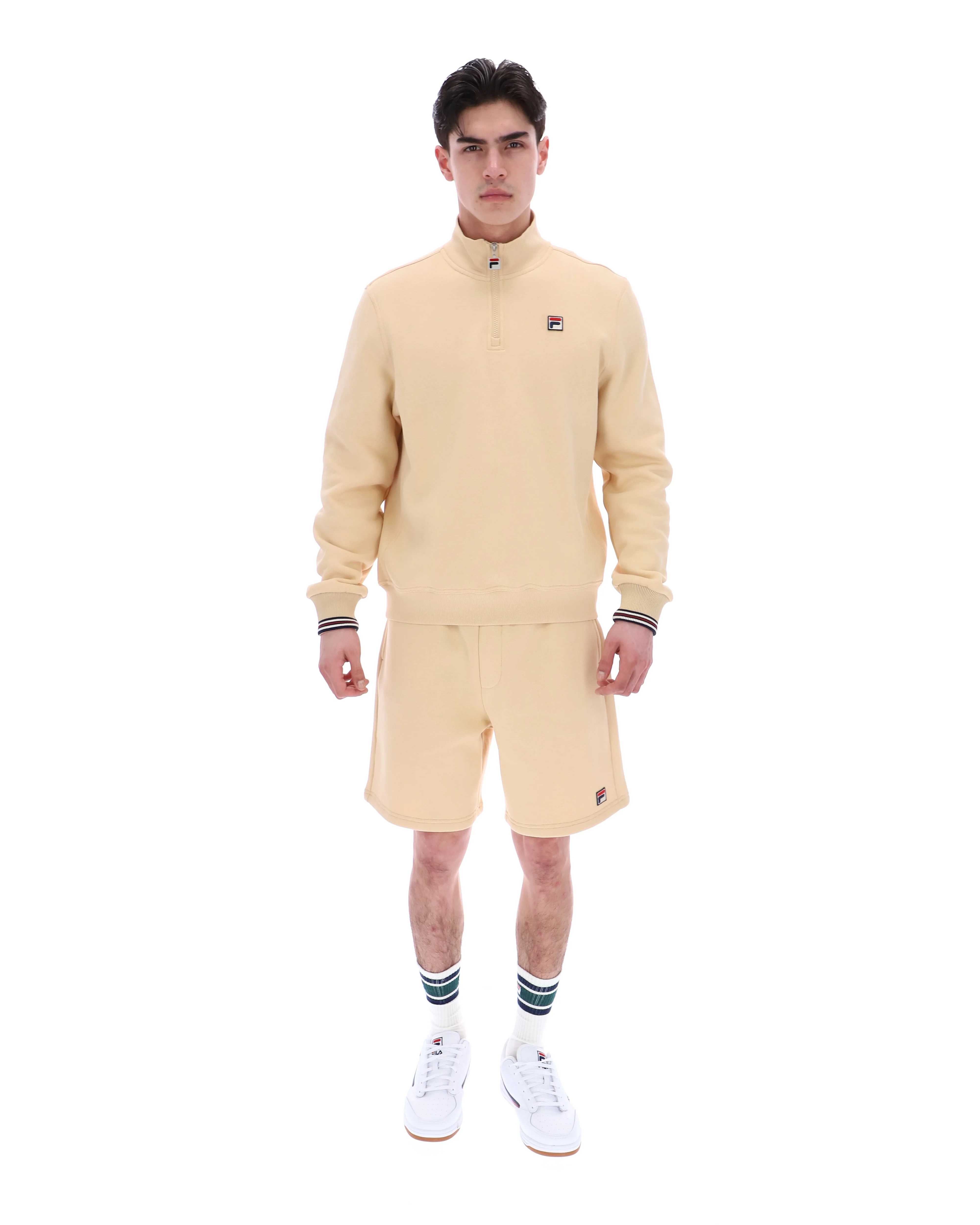 Classic Beige Vico Fleece short - Image 4