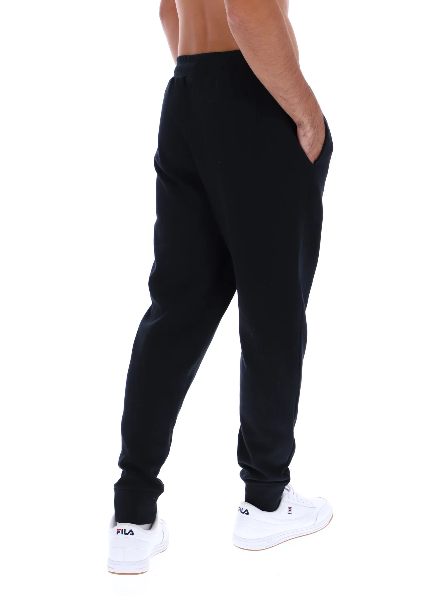 Black Visconti Tipped Cuff Track Pant - Image 5
