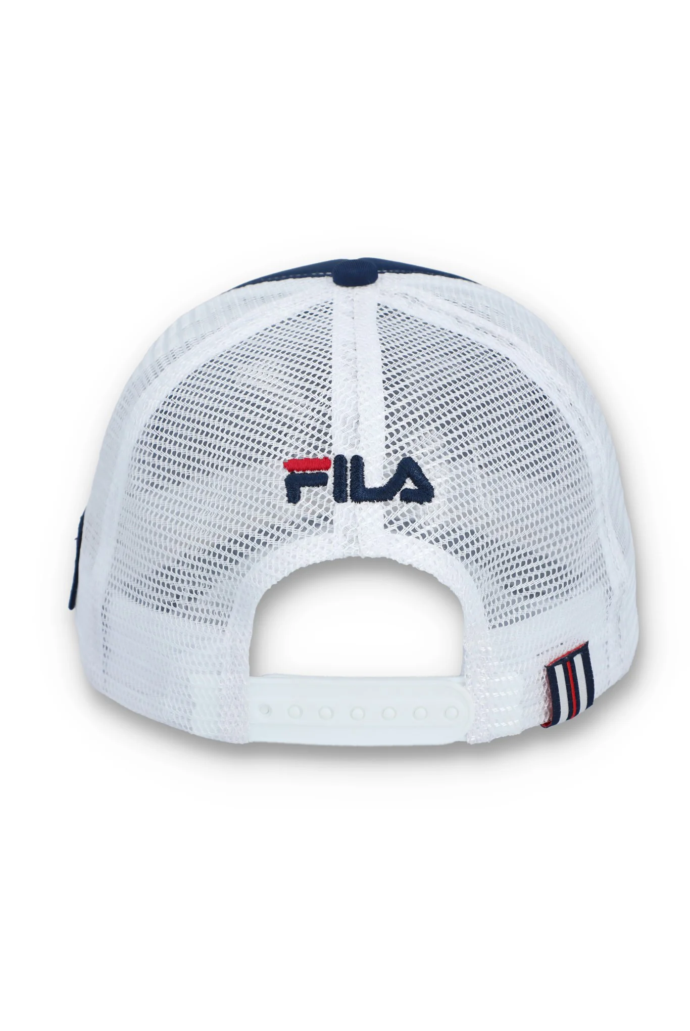 Fila Navy Wells Slogan Neoprene Mesh-Back Cap - Image 3