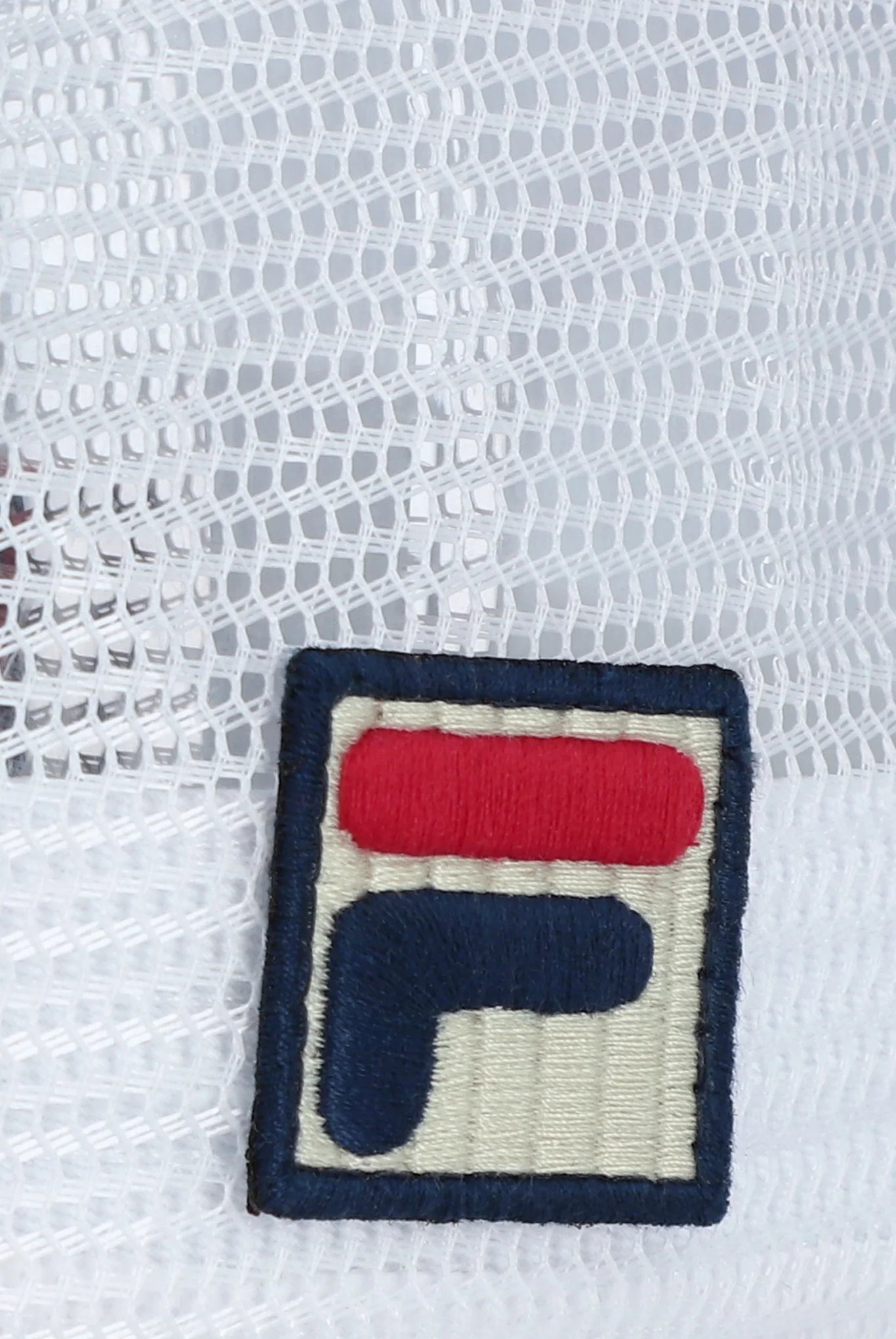 Fila Navy Wells Slogan Neoprene Mesh-Back Cap - Image 4