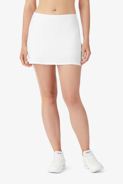White Whiteline Pro Tennis A-Line Skort - Image 3