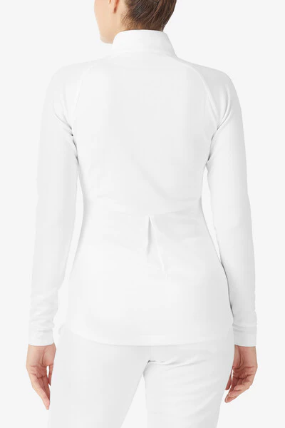 White Whiteline Pro Tennis Track Top - Image 4