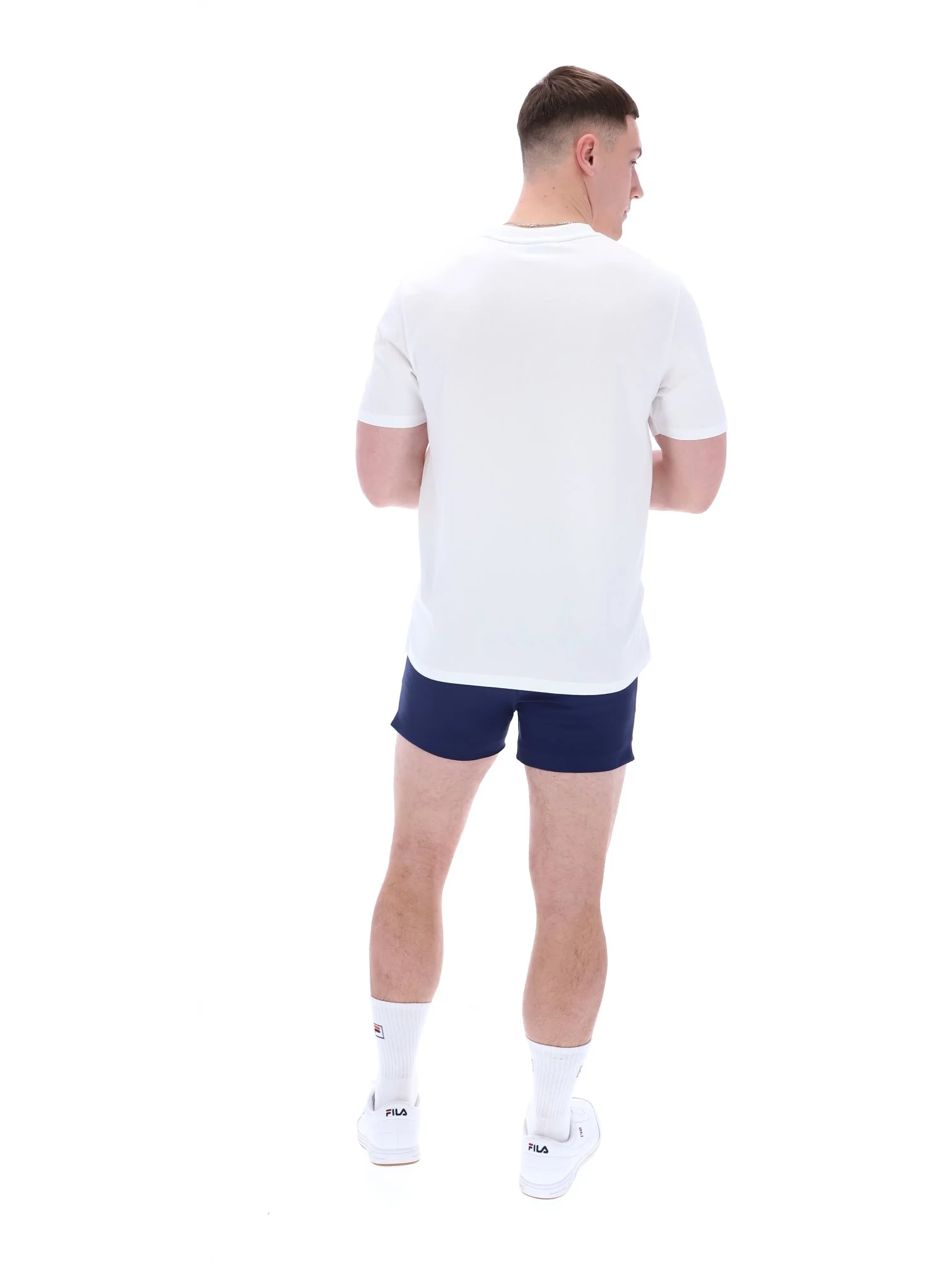 White Williams Contrast Piping T-Shirt - Image 7